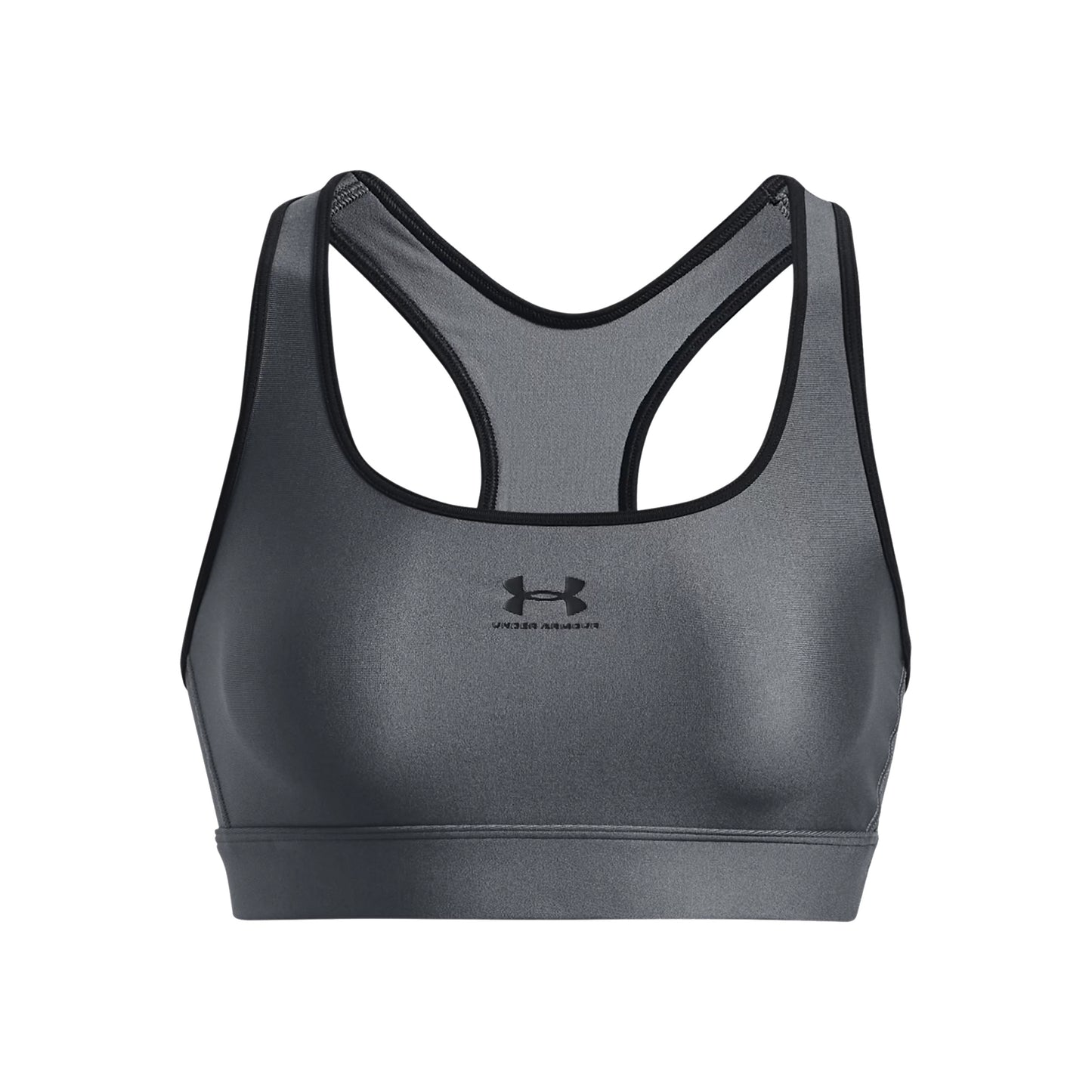 Under Armour Heatgear Mid Padless Sport-behå Damer-Grå