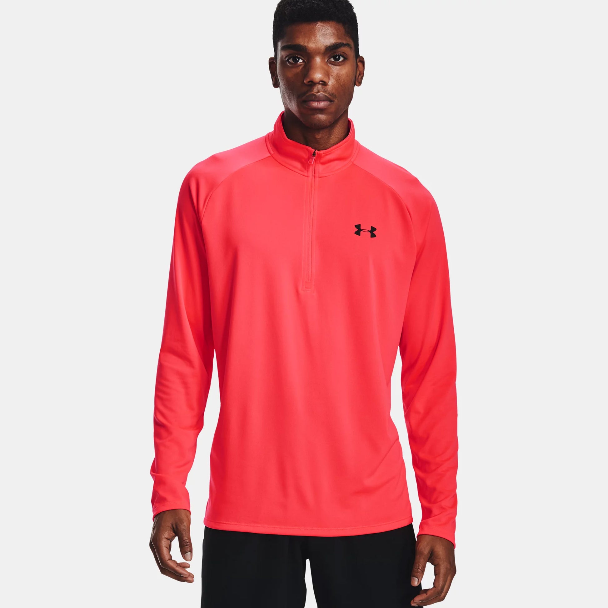 Under Armour Tech 2.0 Half-Zip Långärmat Herrar - korall,