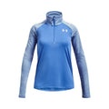 Tech Graphic Half-Zip Långärmat Flickor - blå,