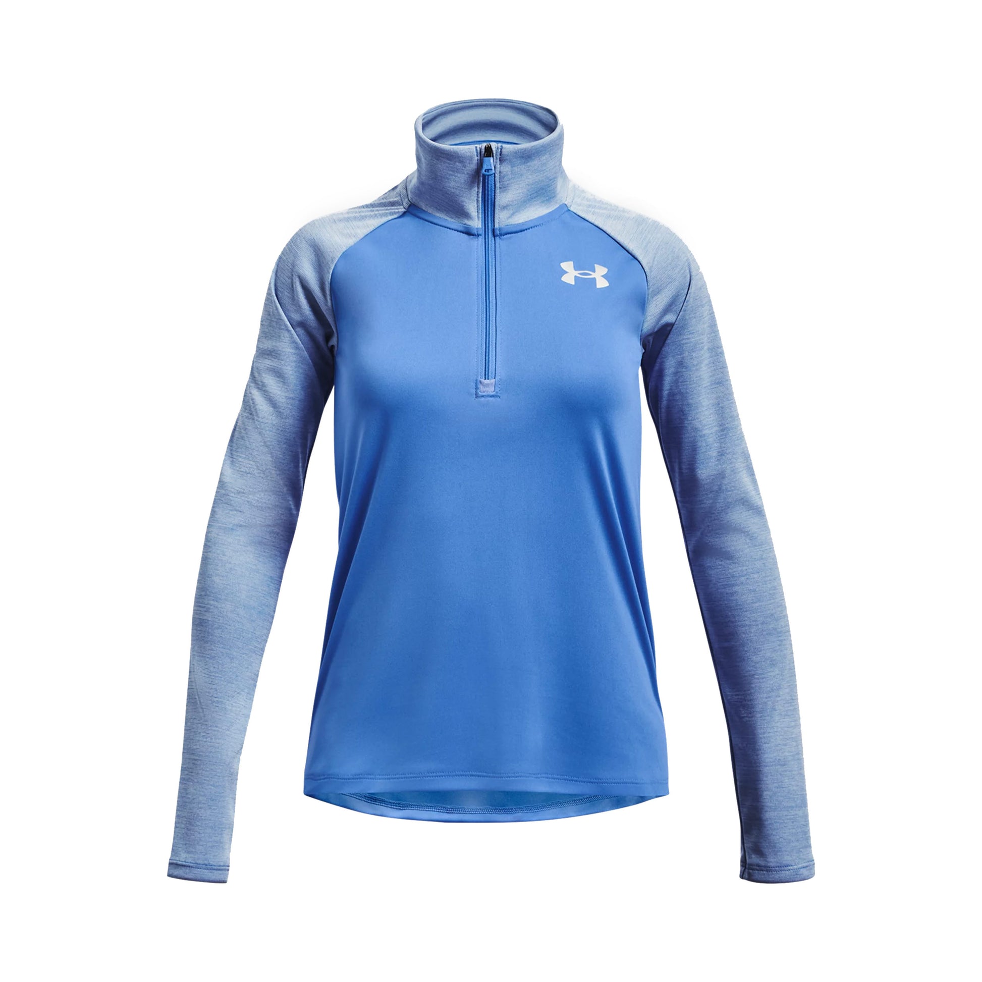 Under Armour Tech Graphic Half-Zip Långärmat Flickor - blå,
