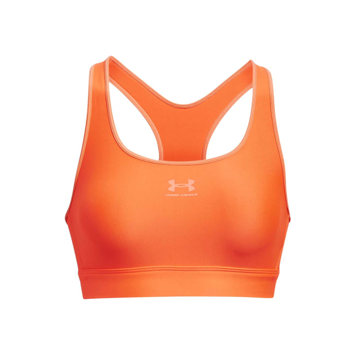 Under Armour Heatgear Mid Padless Sport-behå Damer - orange,