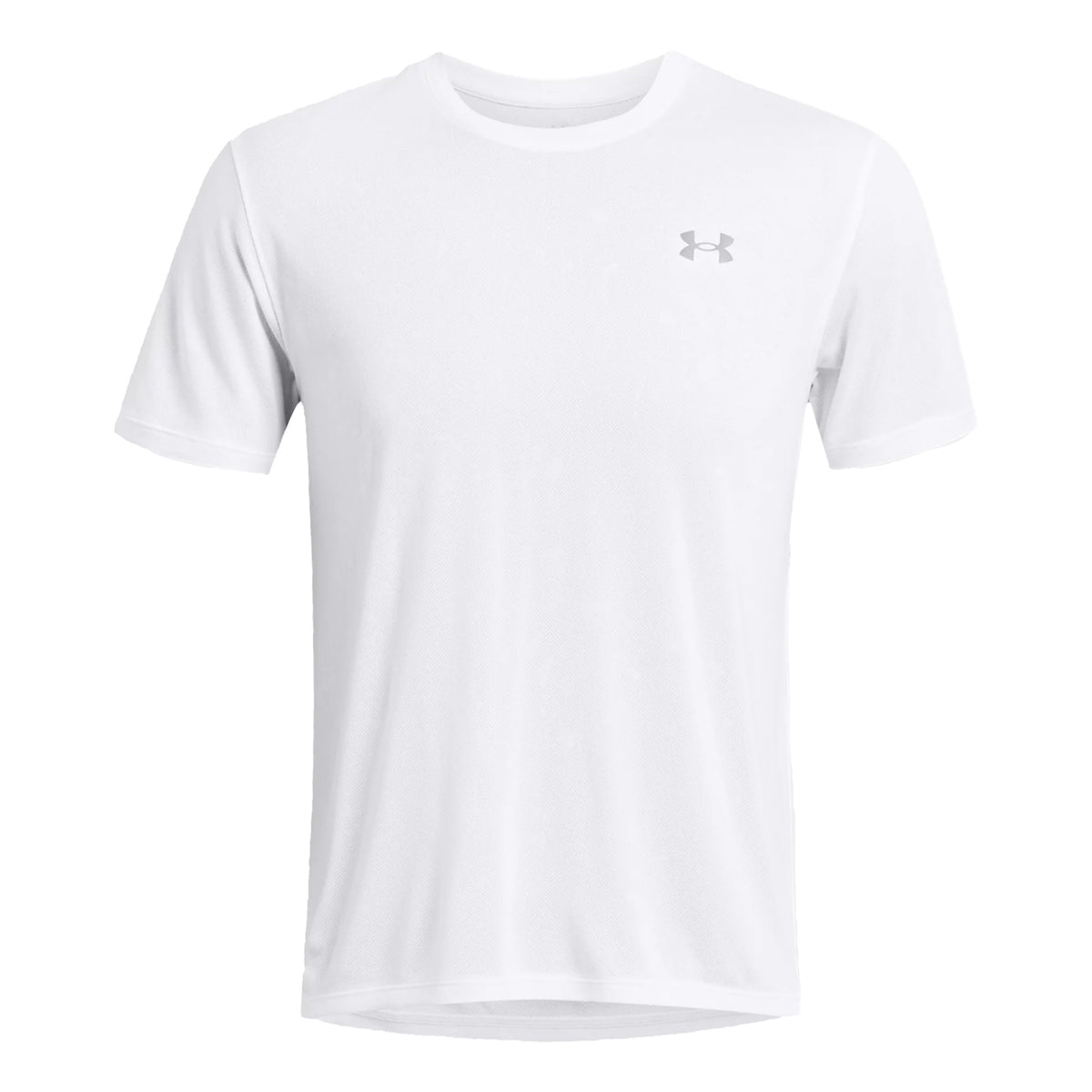 Under Armour Streaker Splatter SS Löpartröja Herrar - vit,