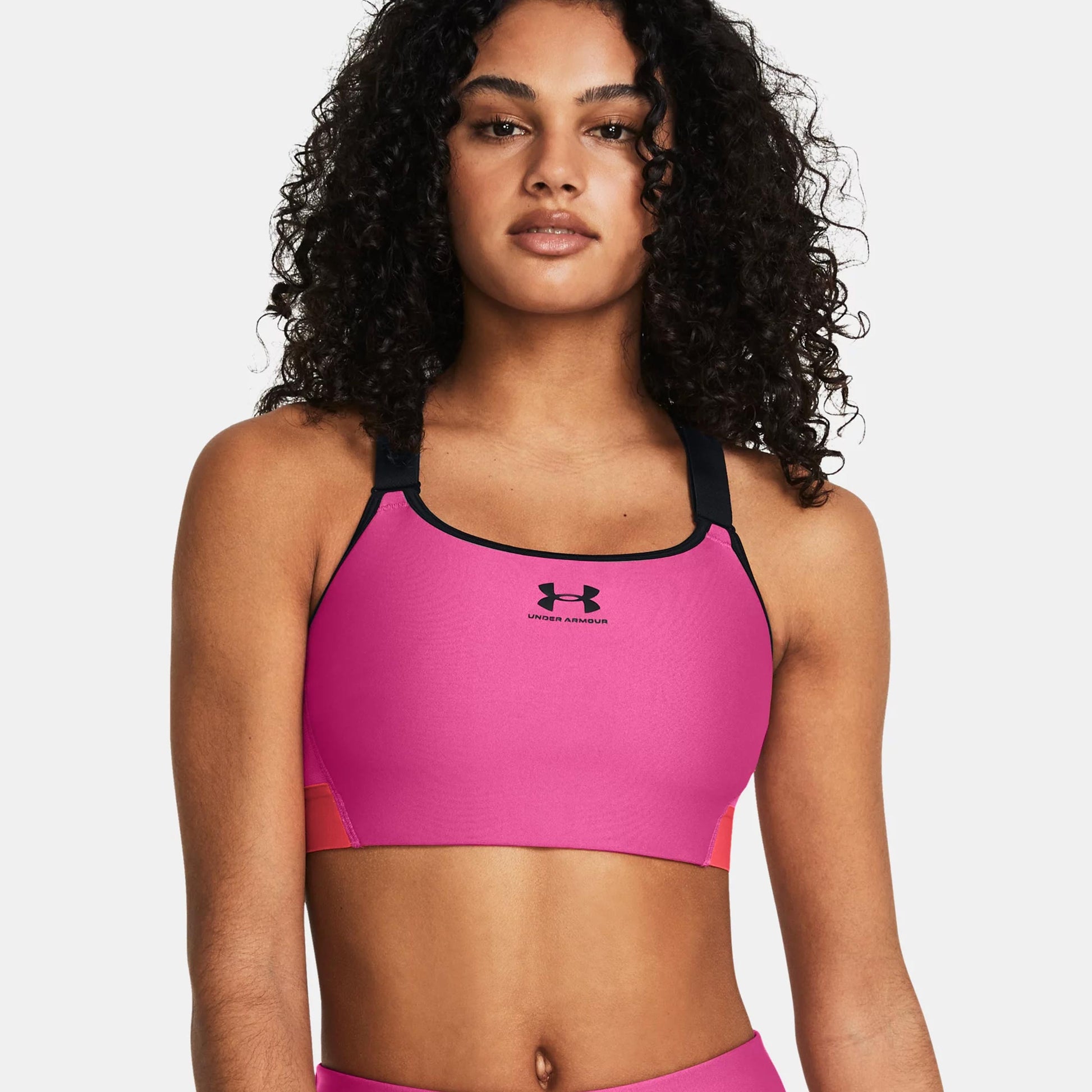 Under Armour Heatgear Armour High Sport-behå Damer-Pink