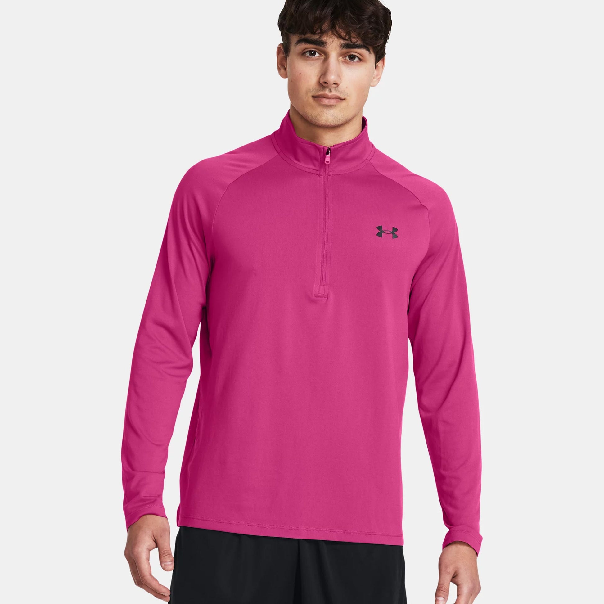 Under Armour Tech 2.0 Half-Zip Långärmat Herrar - pink,