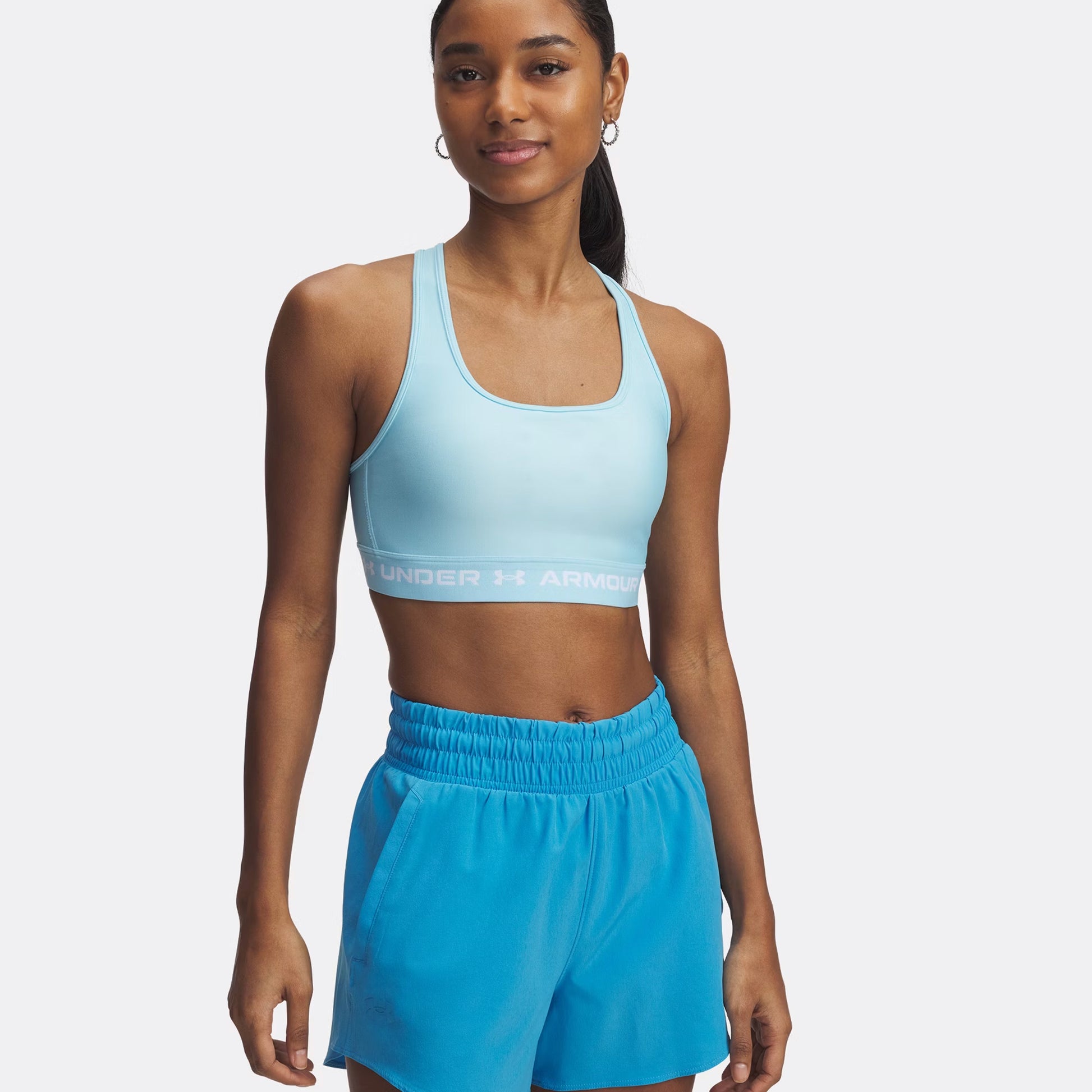 Under Armour Croback Sport-behå Damer-Ljusblå