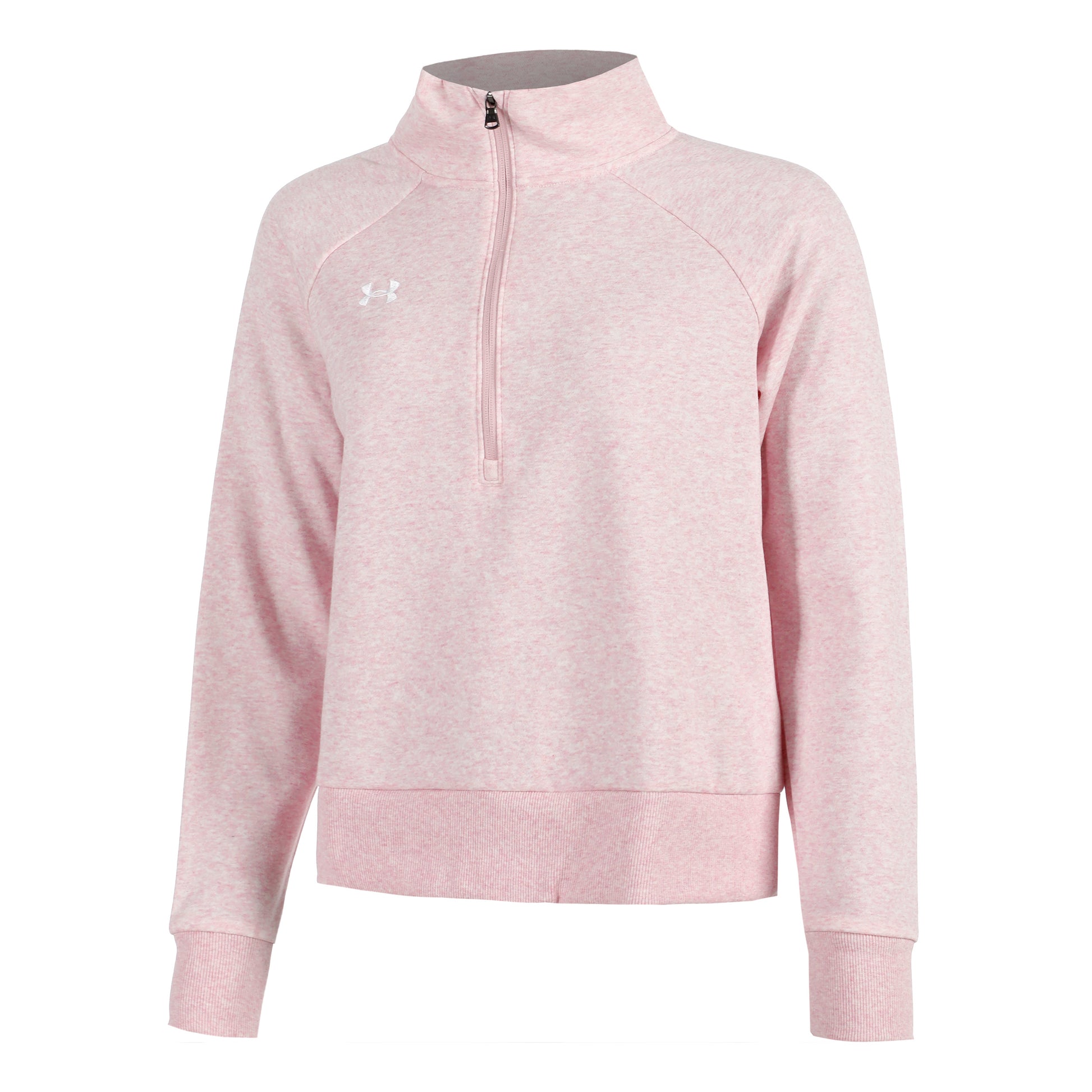 Under Armour Rival Fleece Half-Zip Tröja Damer-Pink