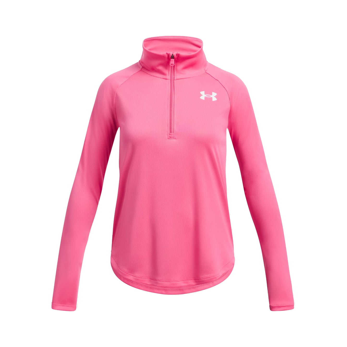 Under Armour Tech Graphic Half-Zip Långärmat Flickor-Pink