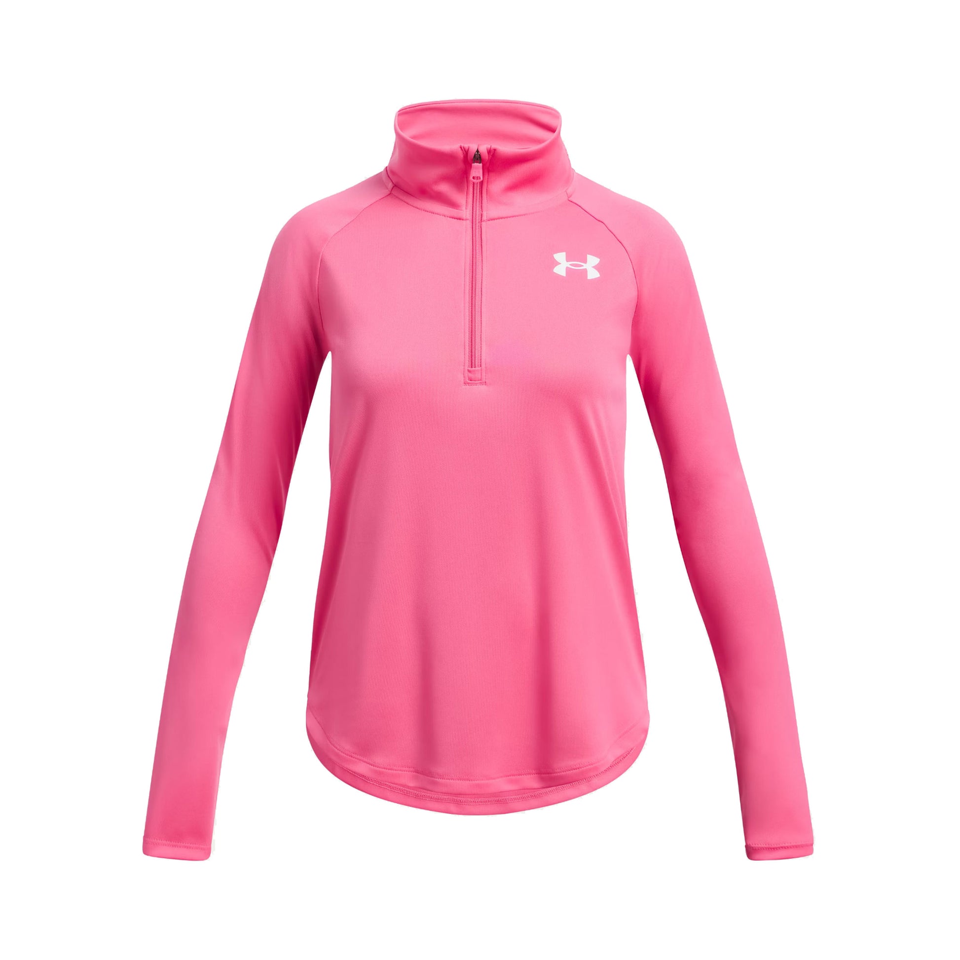 Under Armour Tech Graphic Half-Zip Långärmat Flickor-Pink