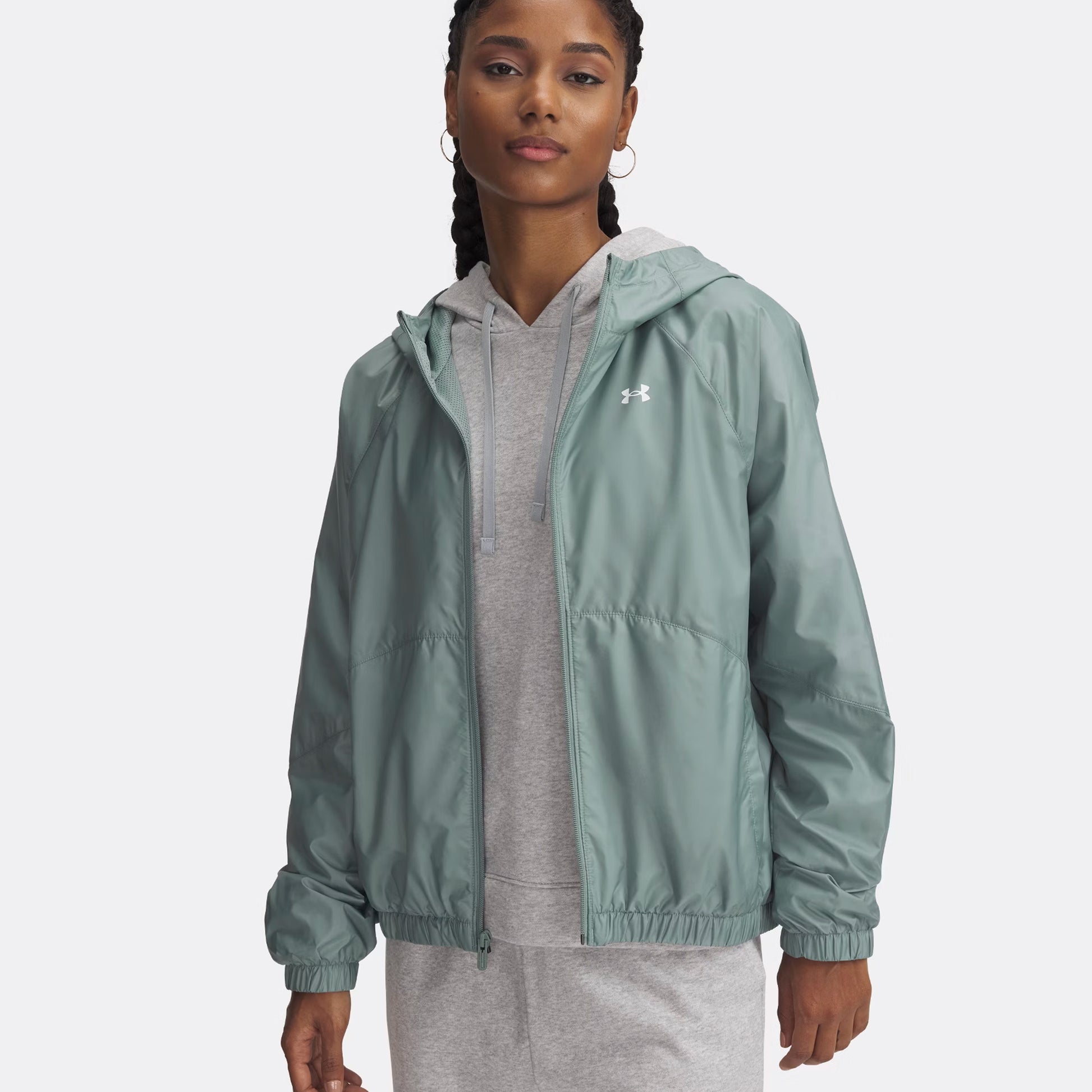 Under Armour Rival Sport Träningsjacka Damer-Grön