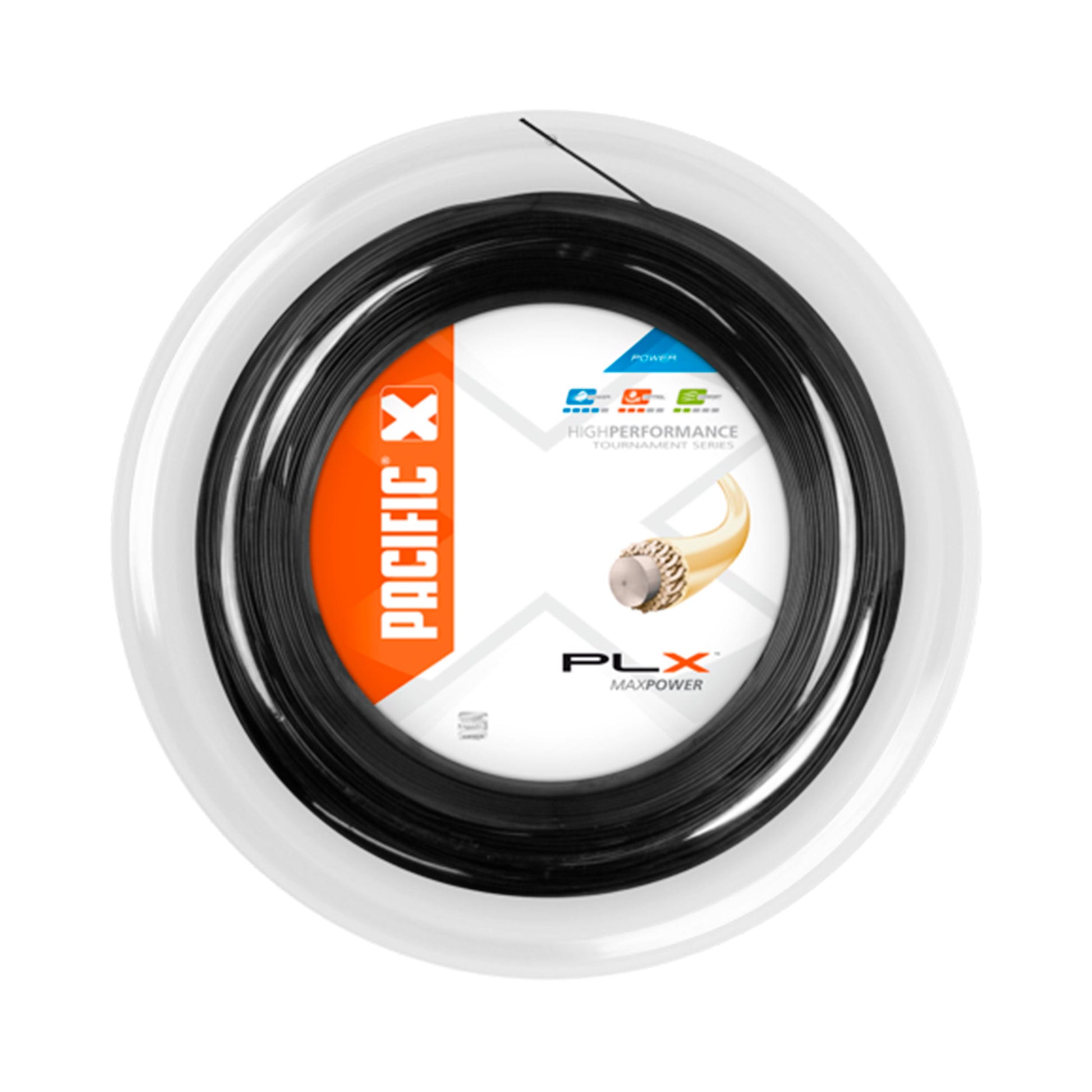 Pacific PLX Strängrulle 200m-Svart