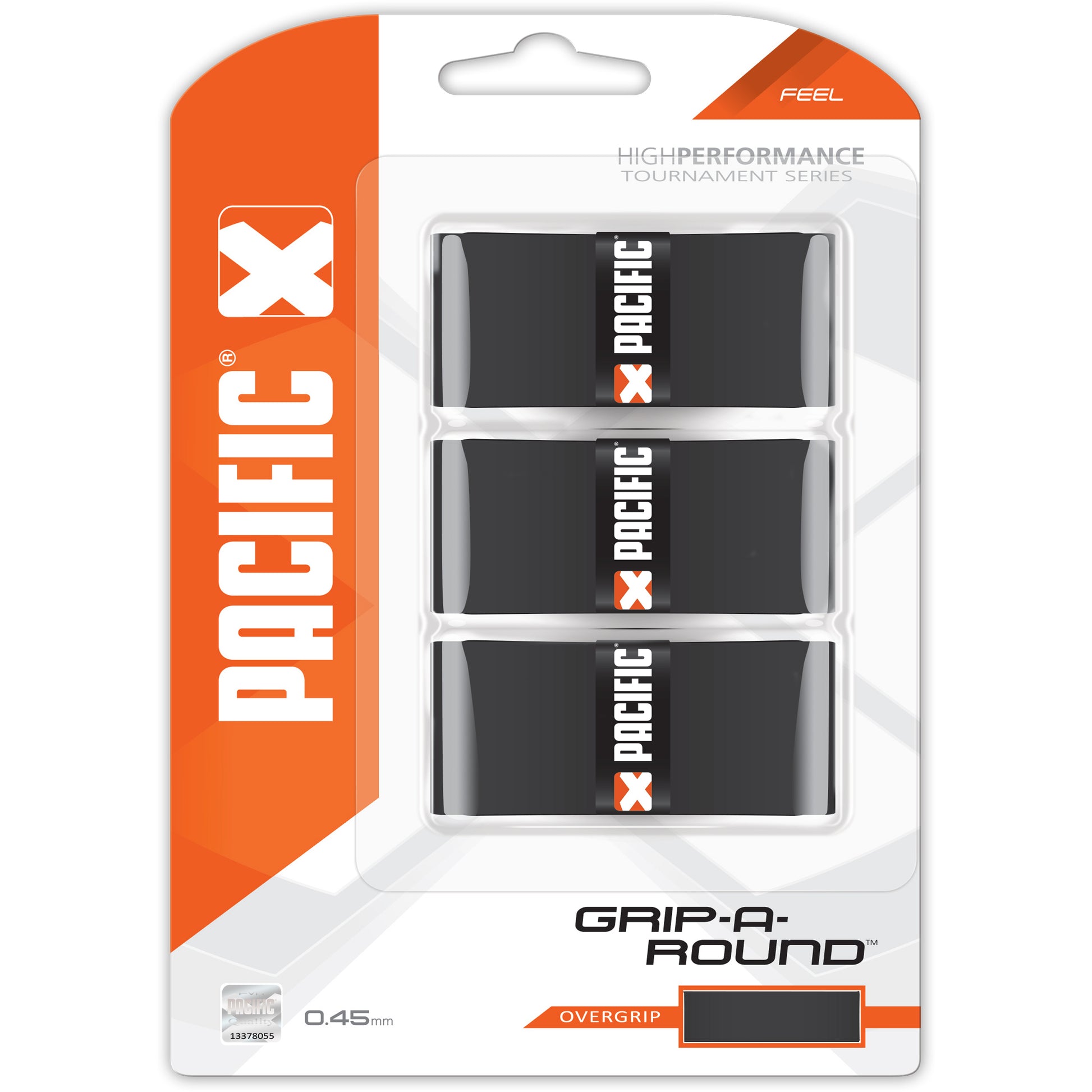 Pacific Grip-A-Round 3-pack-Svart