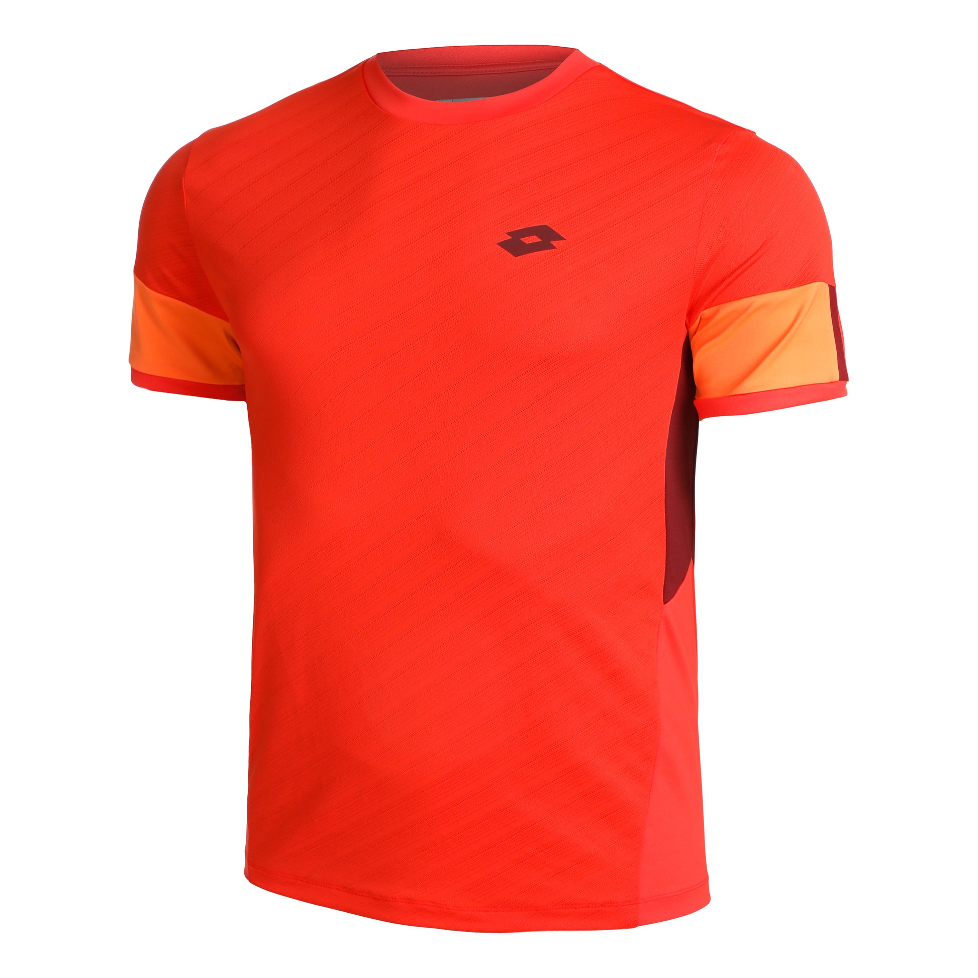 Lotto Tech I D1 T-shirt Herrar - röd,