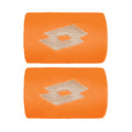 3,5in Svettband 2-pack Damer-orange,creme