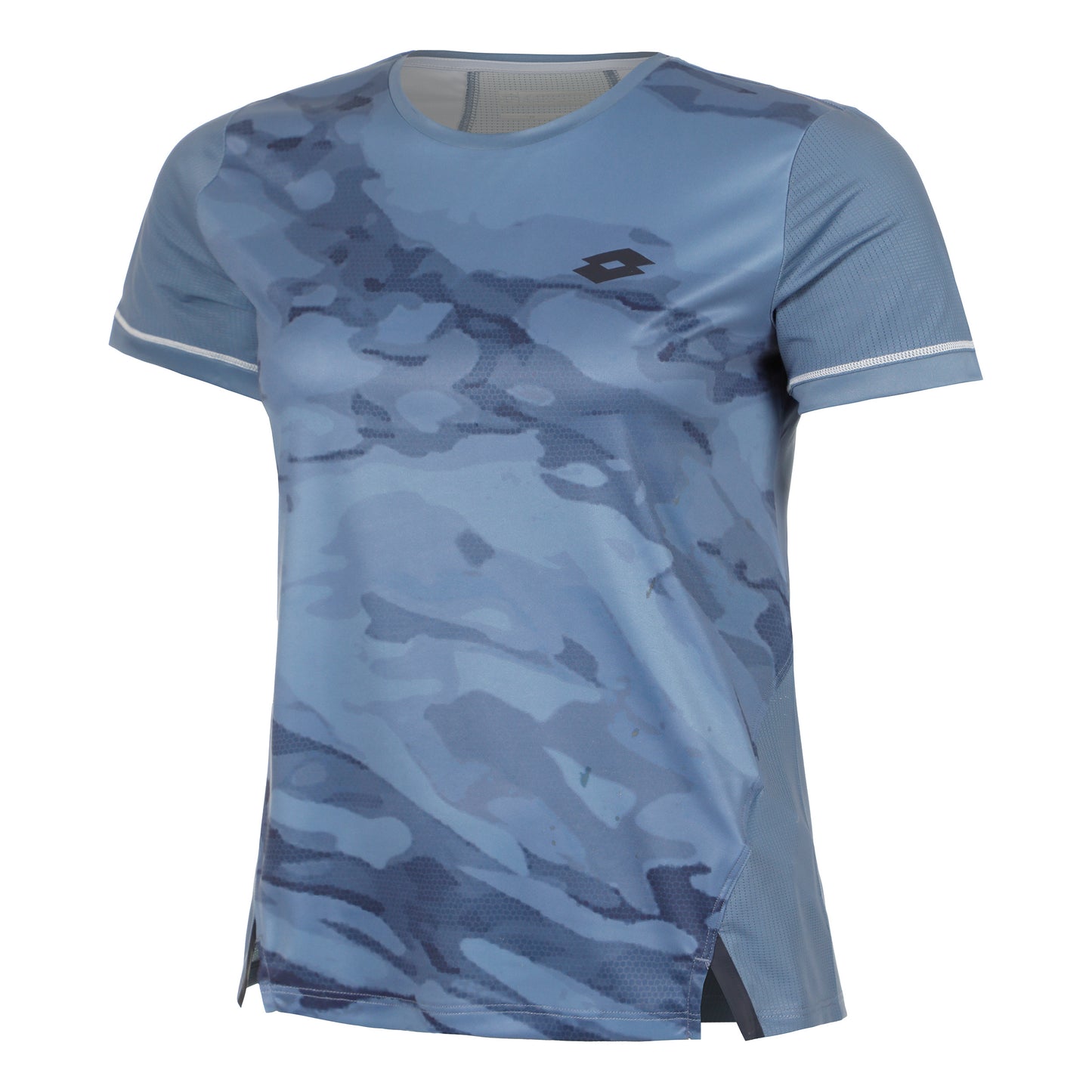 Lotto Tech II T-shirt Damer - blågrå,