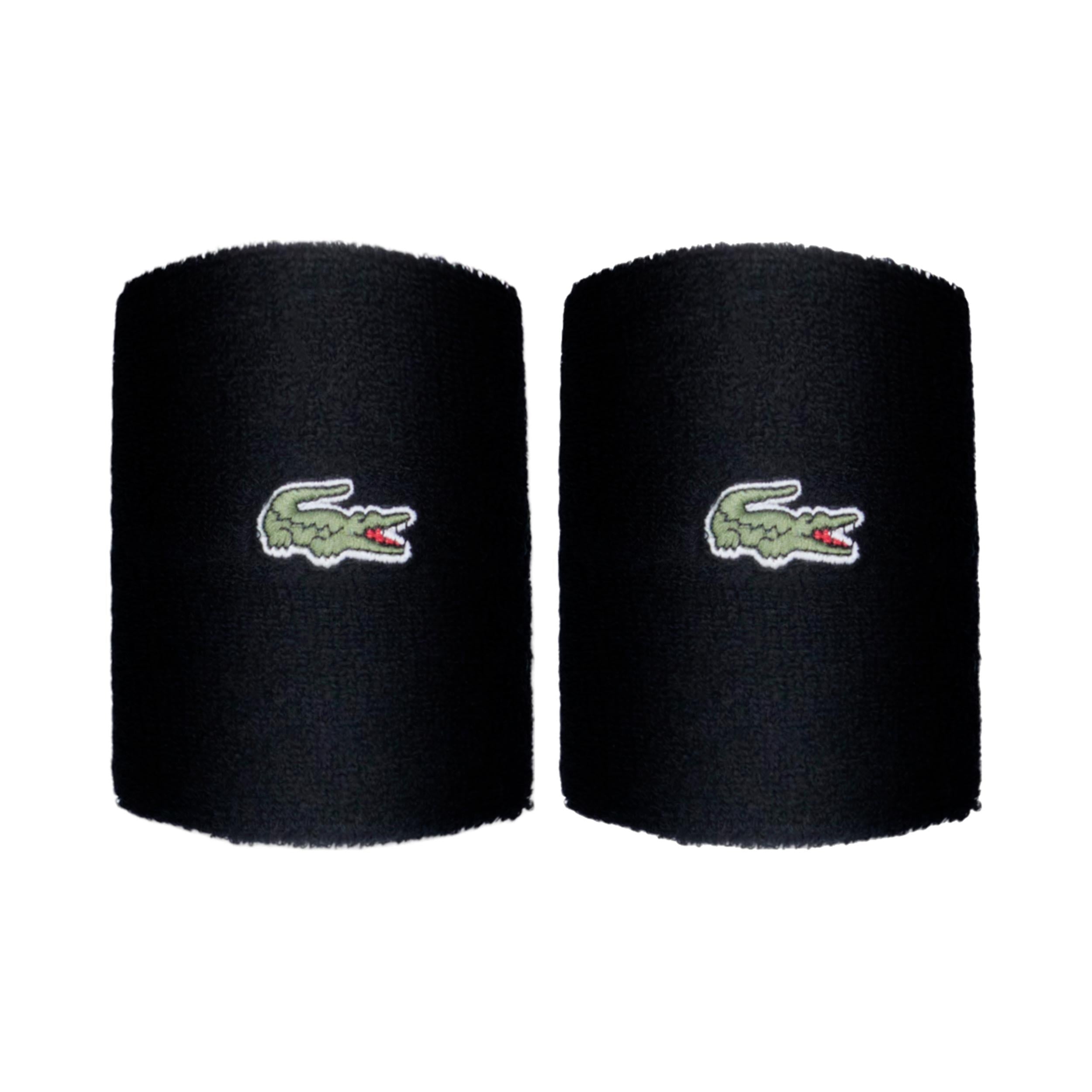 Lacoste Svettband 2-pack Unisex - svart, grön