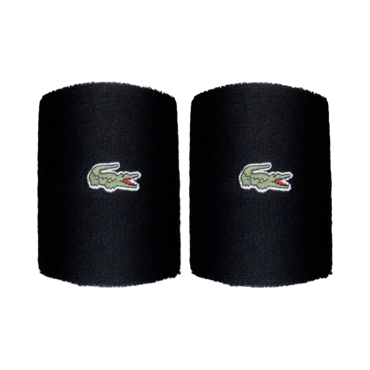Lacoste Svettband 2-pack Unisex - svart, grön