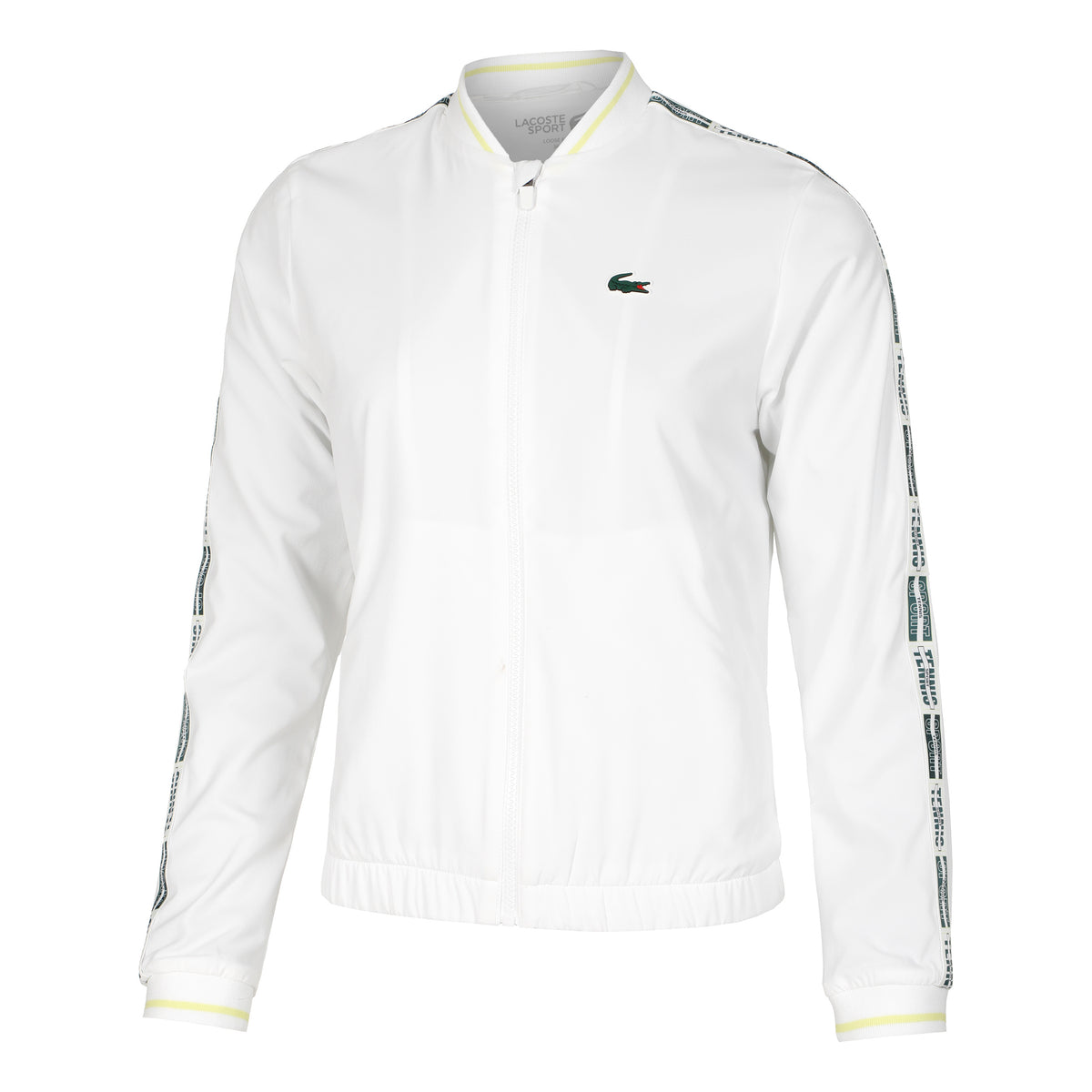 Lacoste Active Performance Träningsjacka Damer - vit, flerfärgad