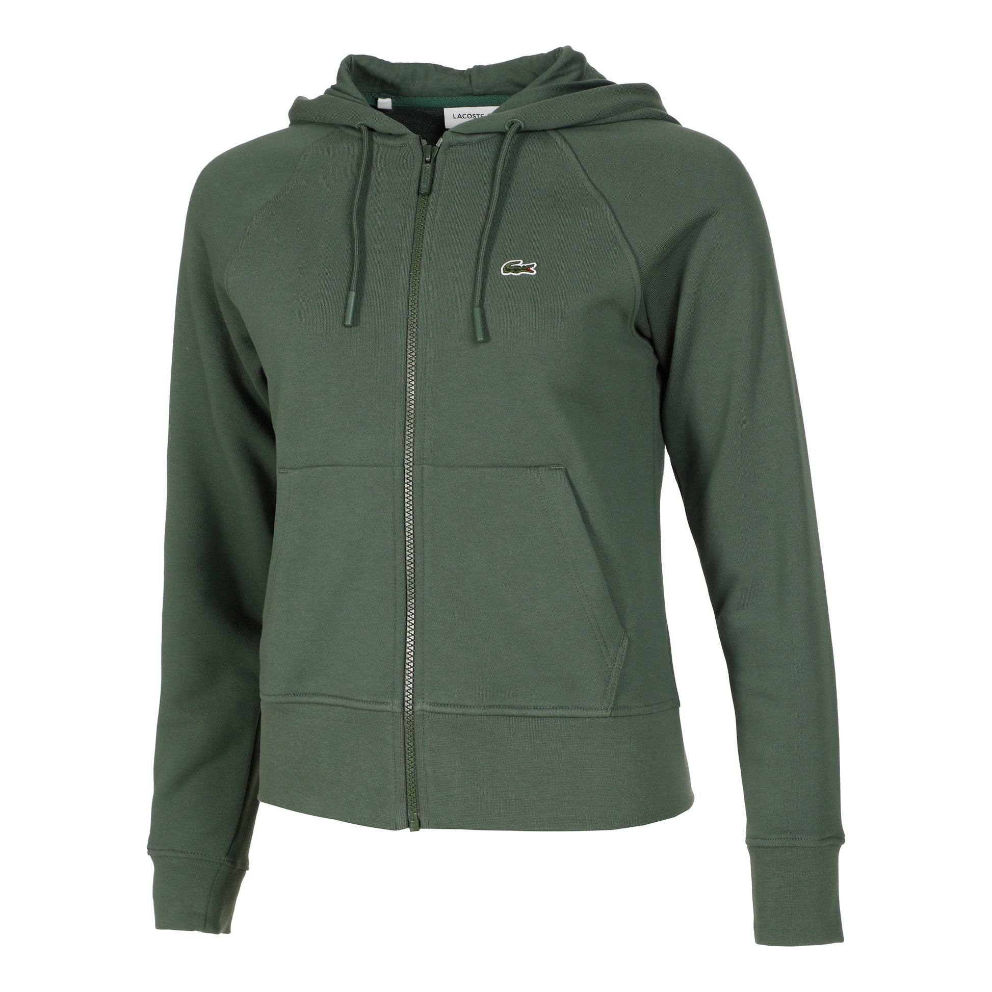 Lacoste Core Sweat-jacka Damer - oliv,