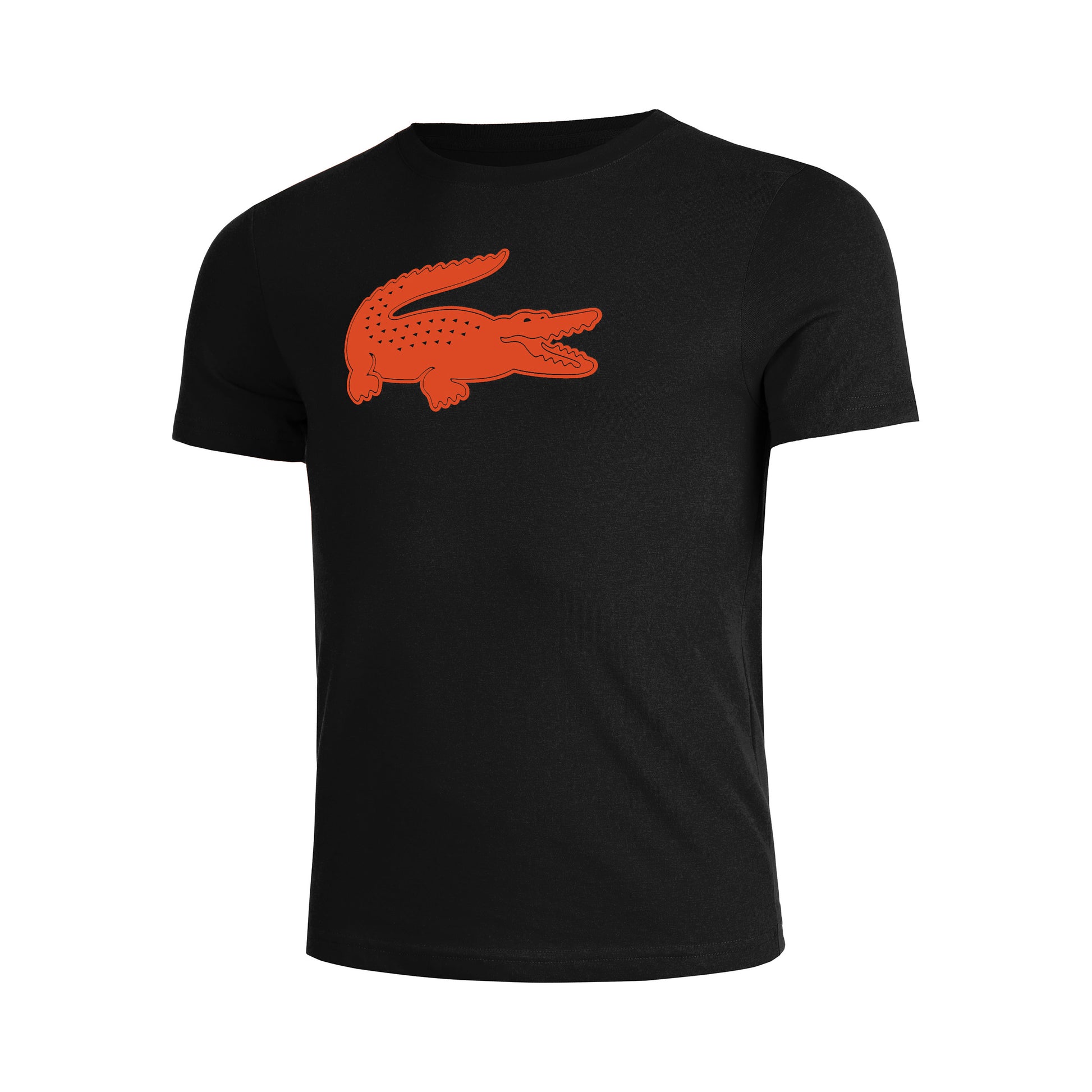 Lacoste Core T-shirt Pojkar - svart, orange