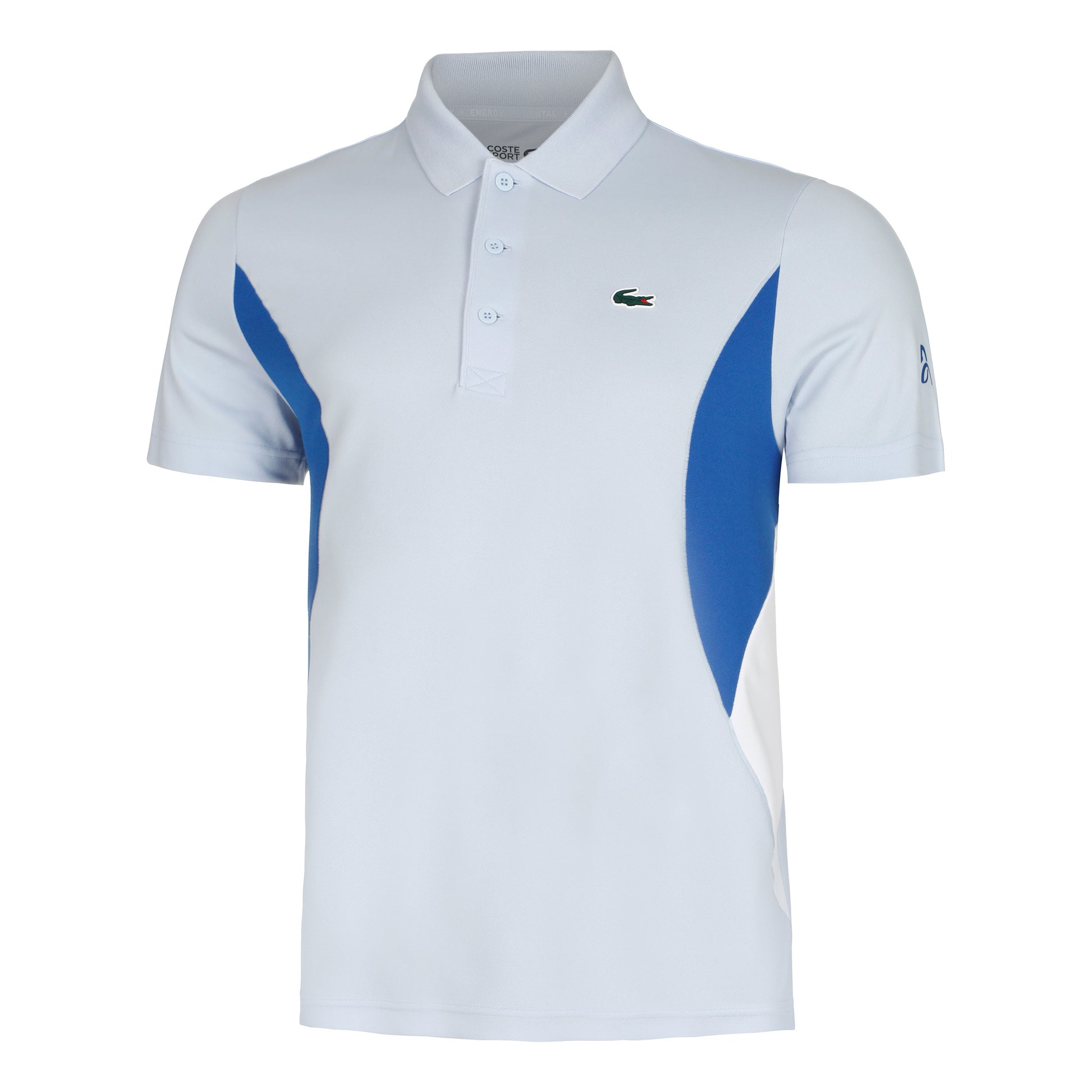Lacoste Polo Herrar - ljusblå, flerfärgad