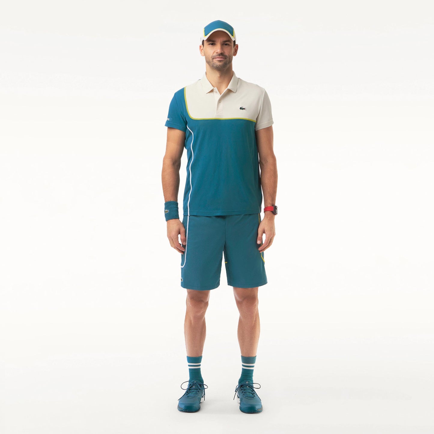 Lacoste Shorts Herrar - petrol,