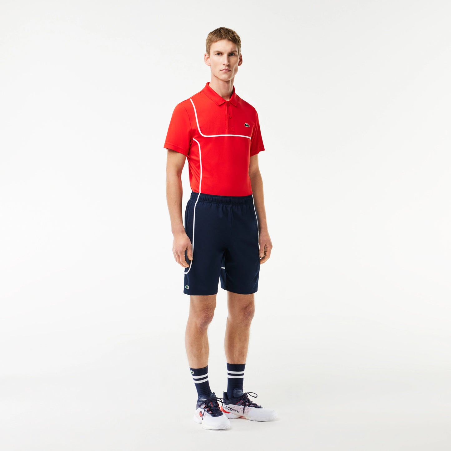 Lacoste Shorts Herrar-Mörkblå