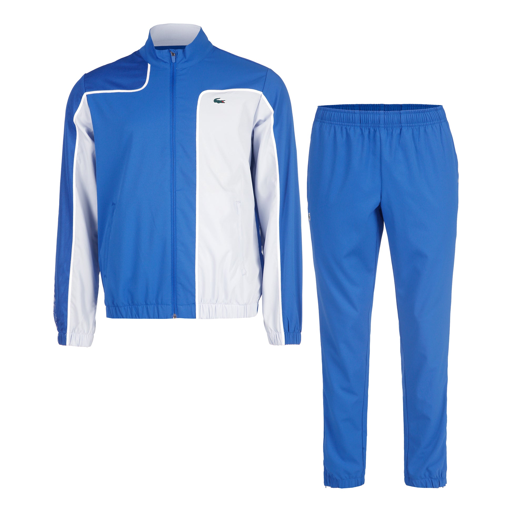 Lacoste Tennis Overall Colourblock Träningsoverall Herrar-Blå,Vit