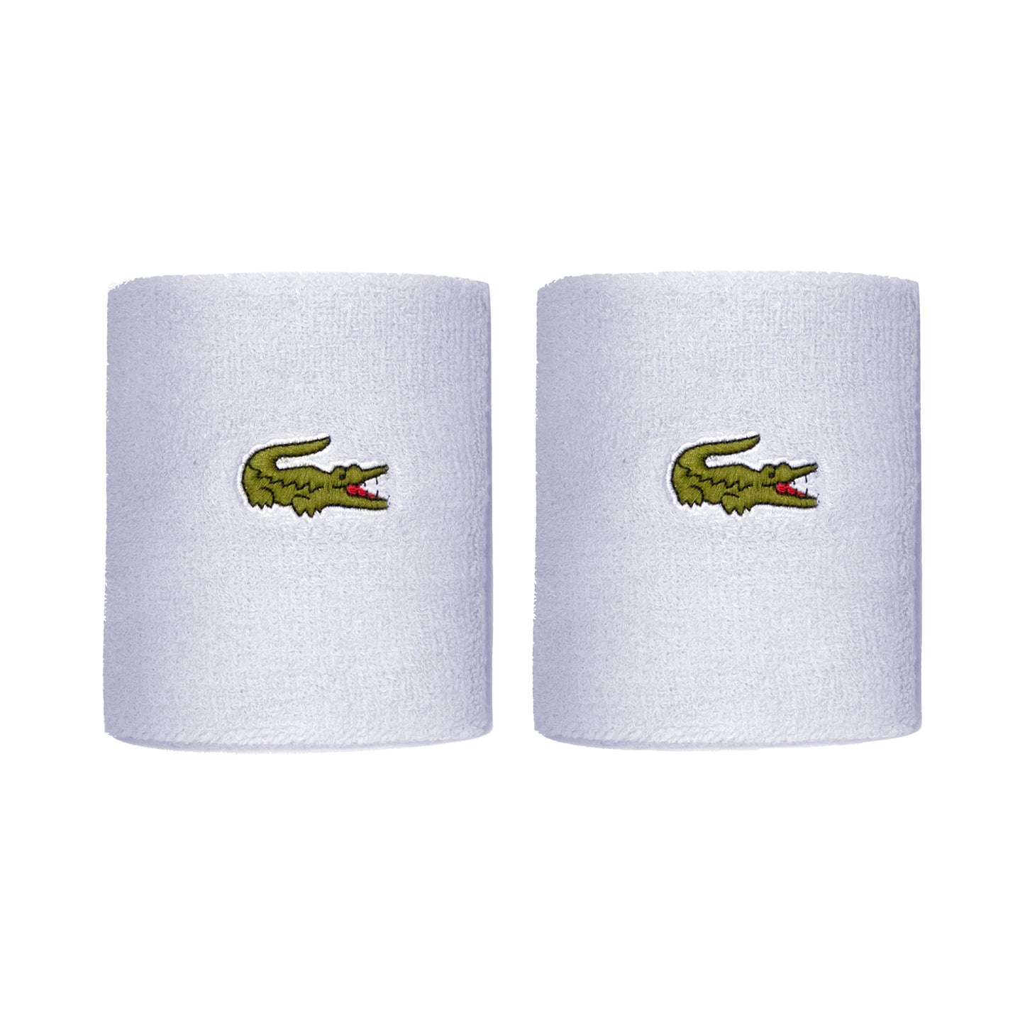 Lacoste Svettband 2-pack lång - ljusblå