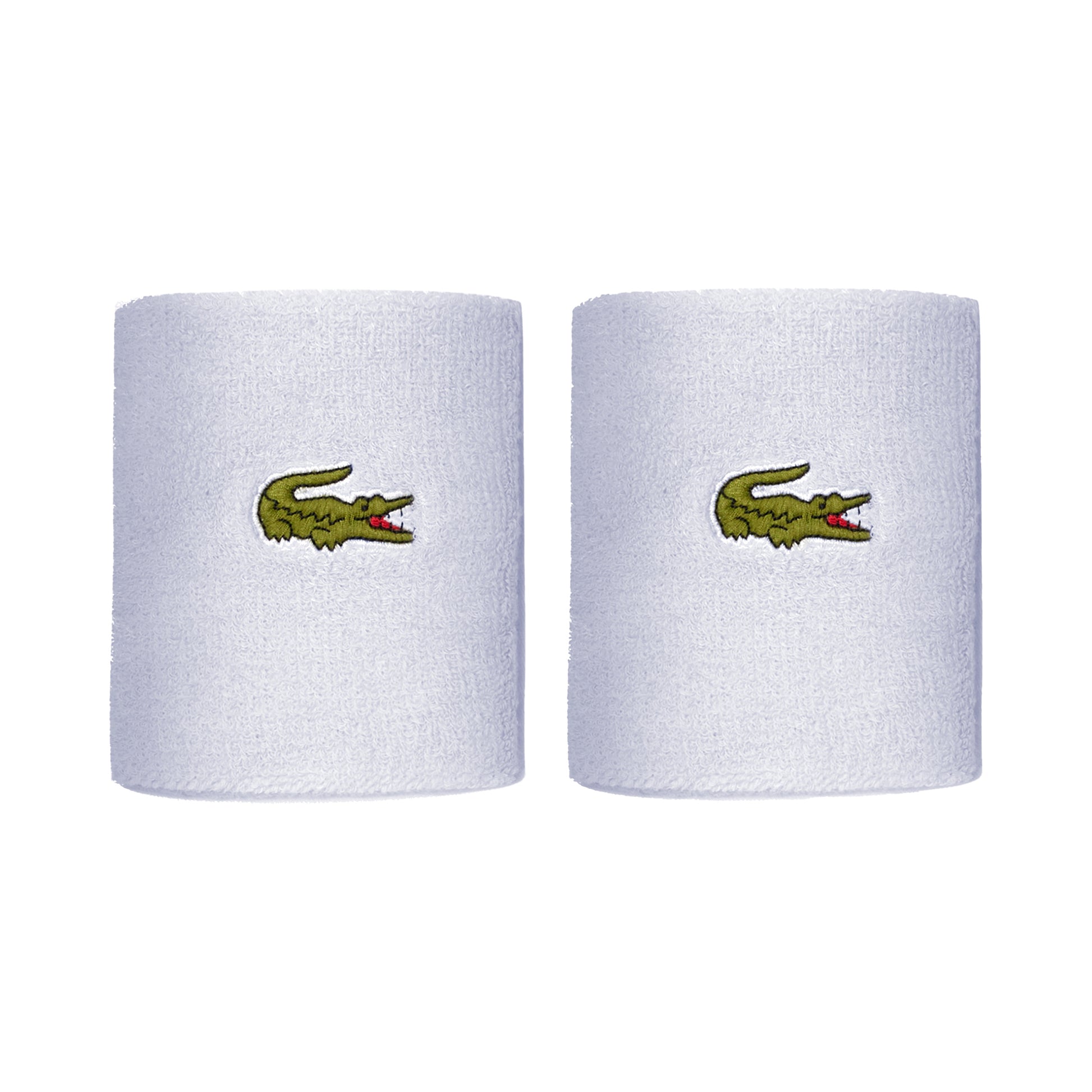 Lacoste Svettband 2-pack lång - ljusblå