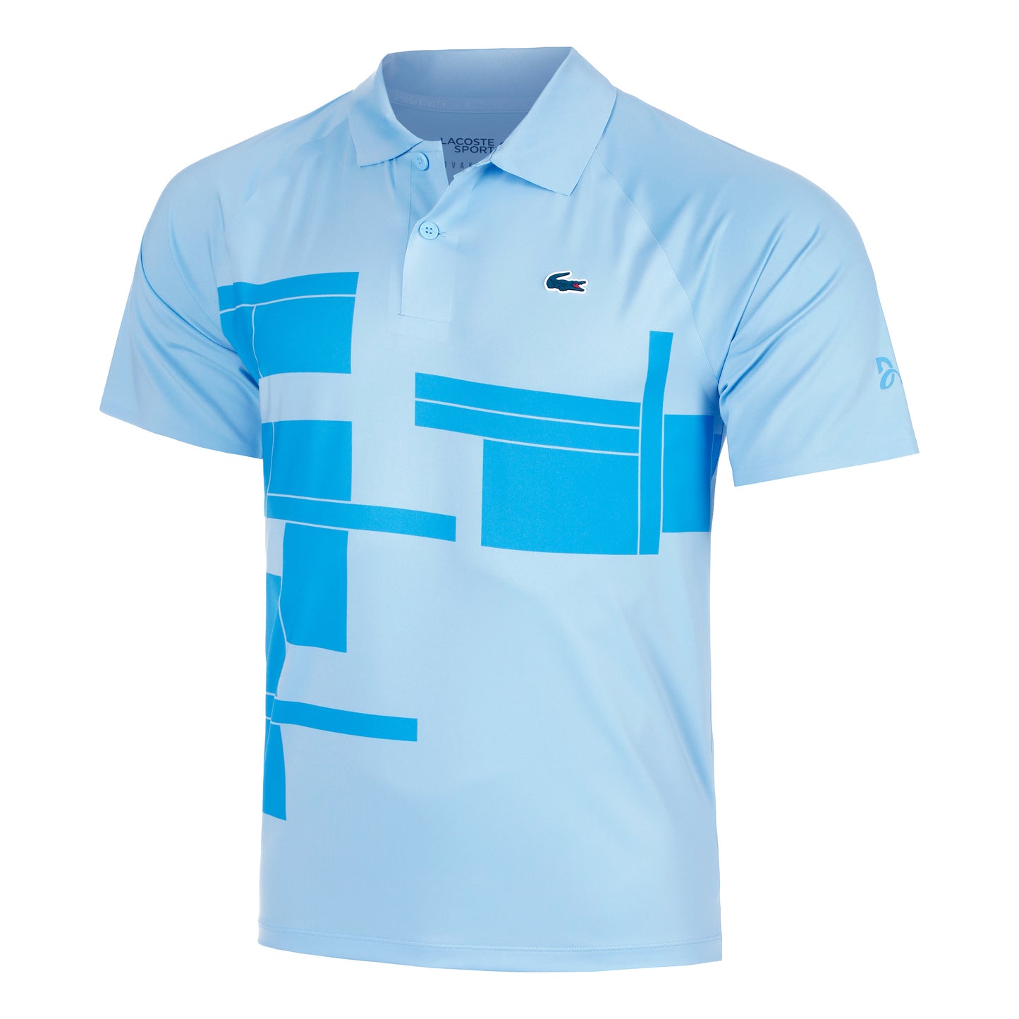 Lacoste Djokovic Polo Herrar-Ljusblå