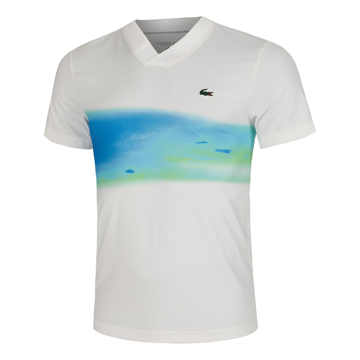 Lacoste Polo Herrar-Vit,Flerfärgad