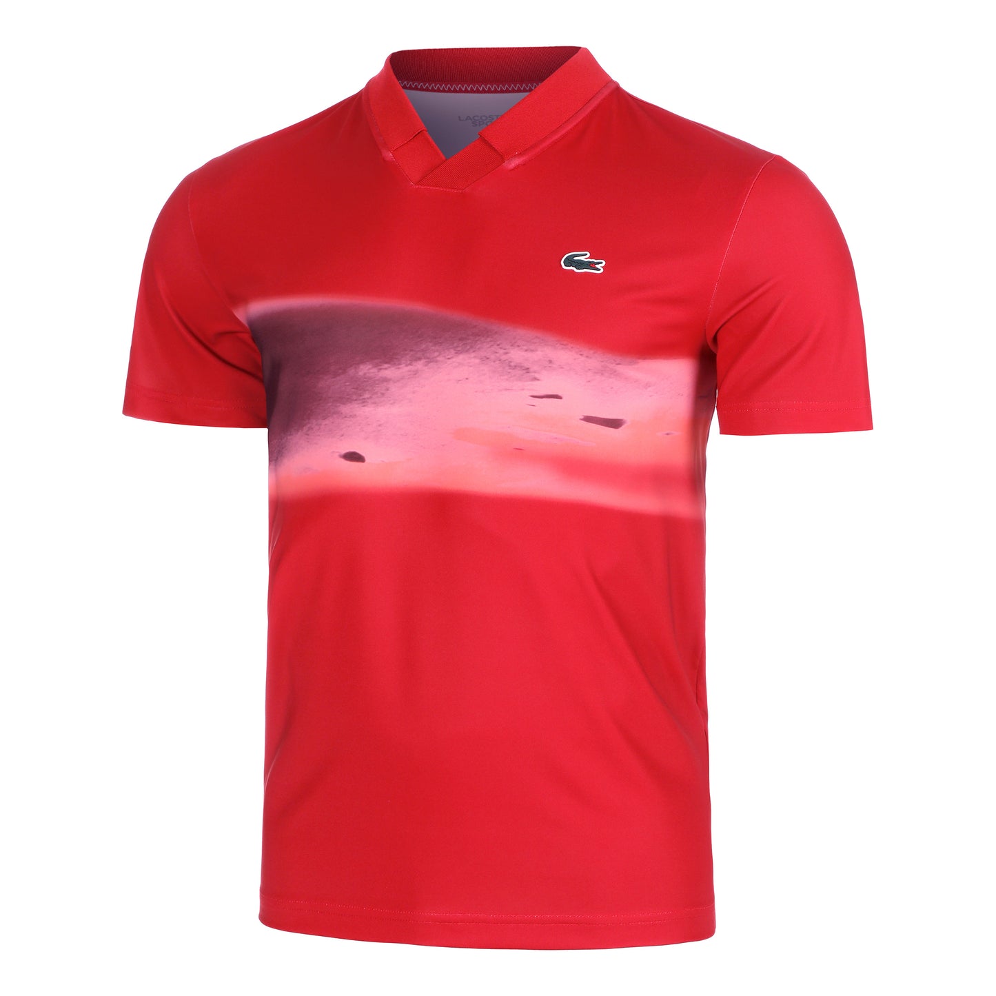Lacoste LEER Polo Herrar - röd,