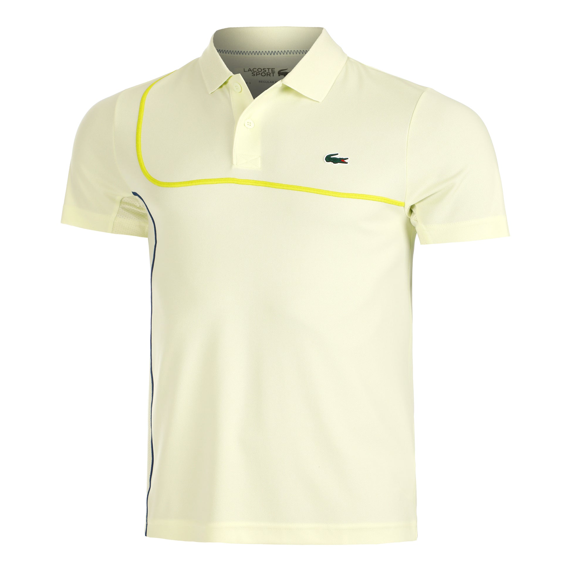 Lacoste Polo Herrar - gul,