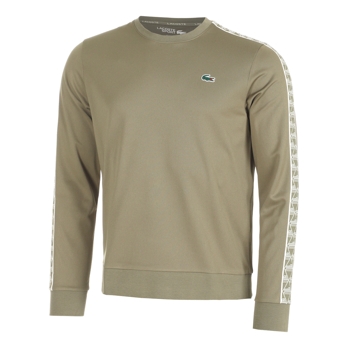 Lacoste Technical Capsule Tröja Herrar - kaki,
