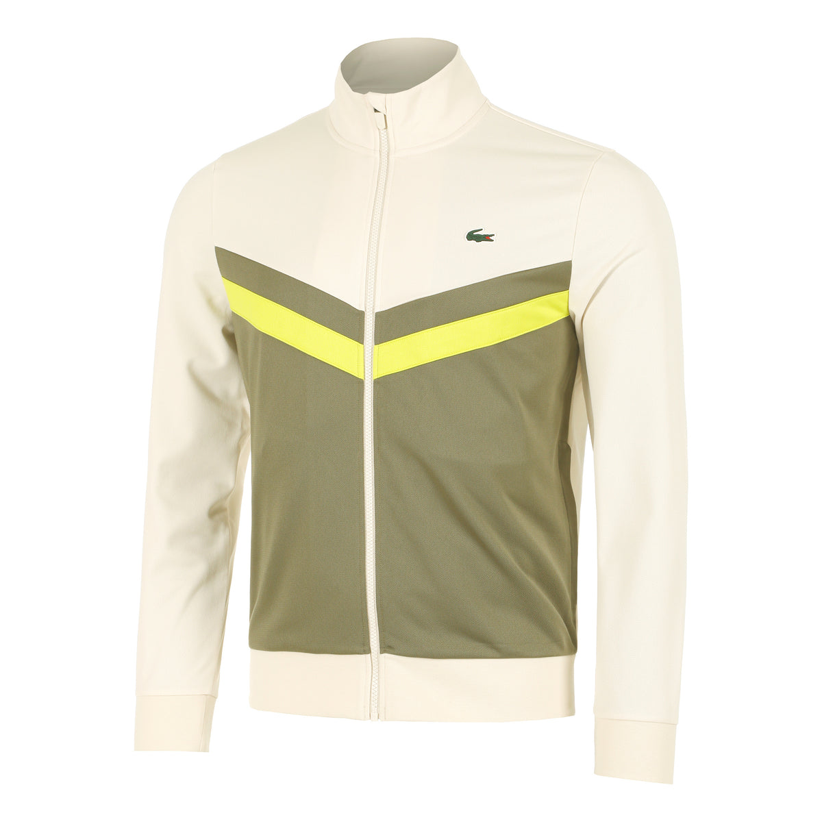 Lacoste Technical Capsule Träningsjacka Herrar - creme, flerfärgad