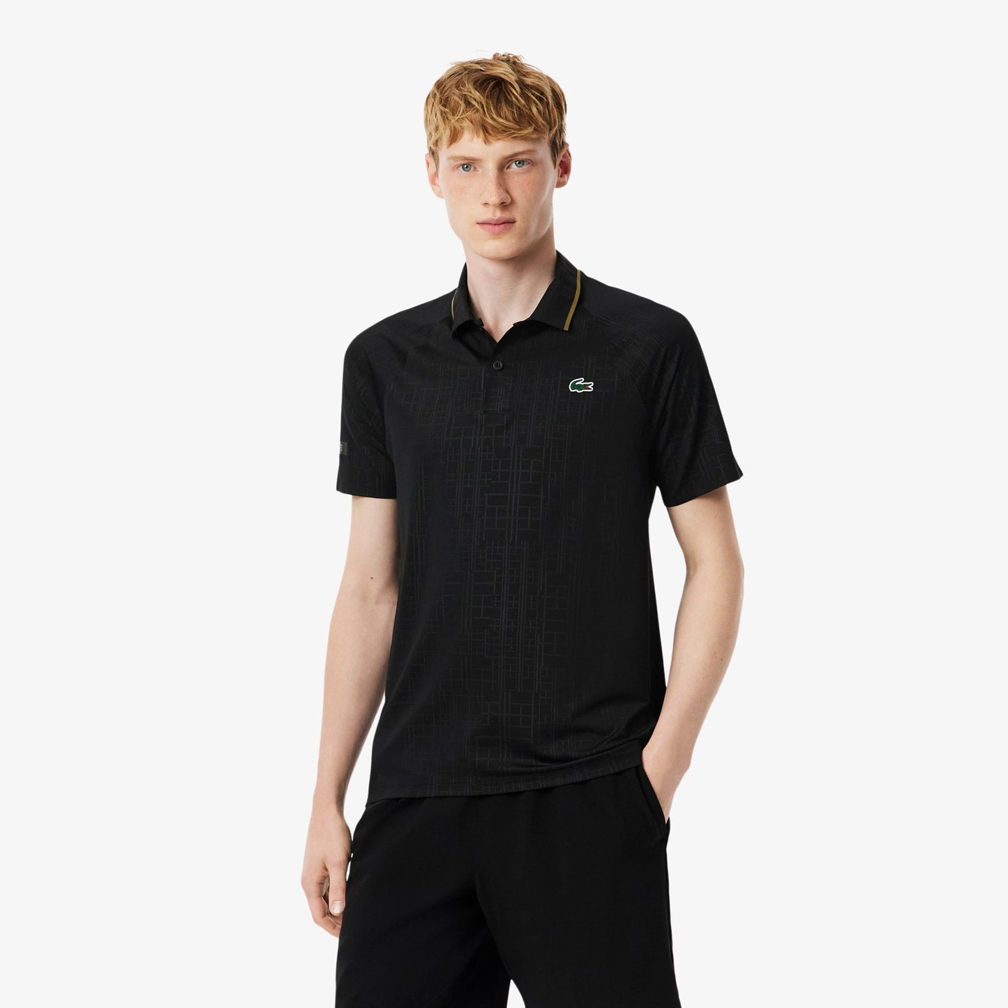 Lacoste Novak Djokovic Polo Herrar-Svart