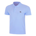 Ribbed Collar Polo Herrar - syrén