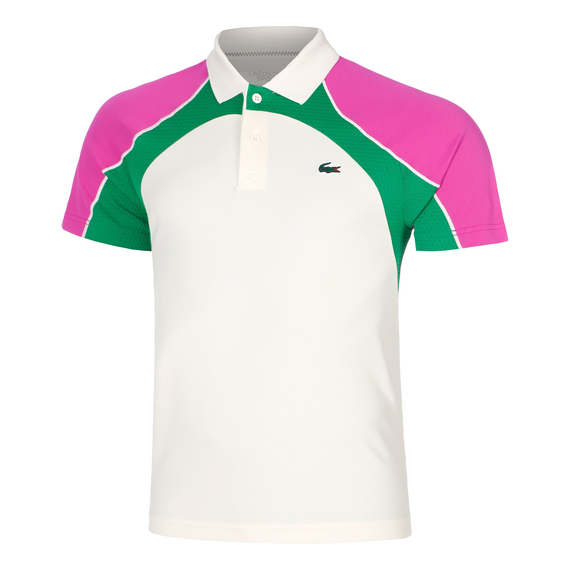 Lacoste Polo Herrar-Creme,Flerfärgad