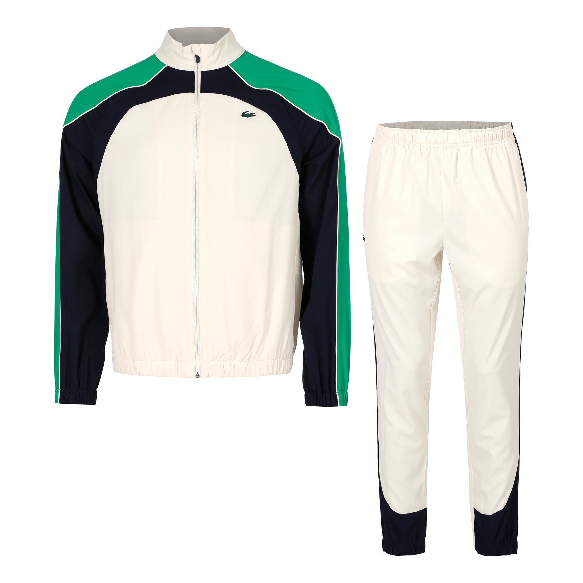Lacoste Träningsoverall Herrar-Creme,Flerfärgad