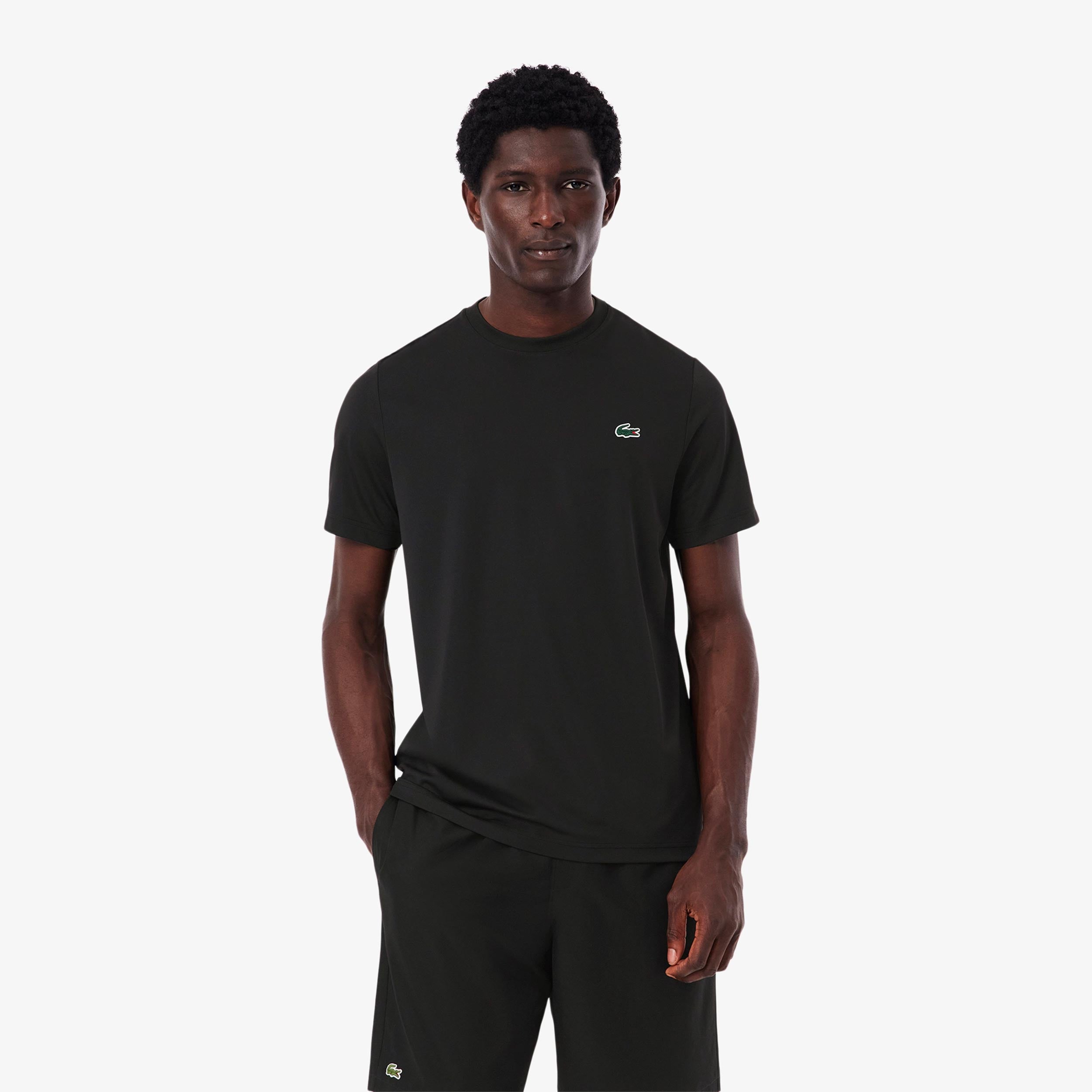 Lacoste T-shirt Herrar - svart