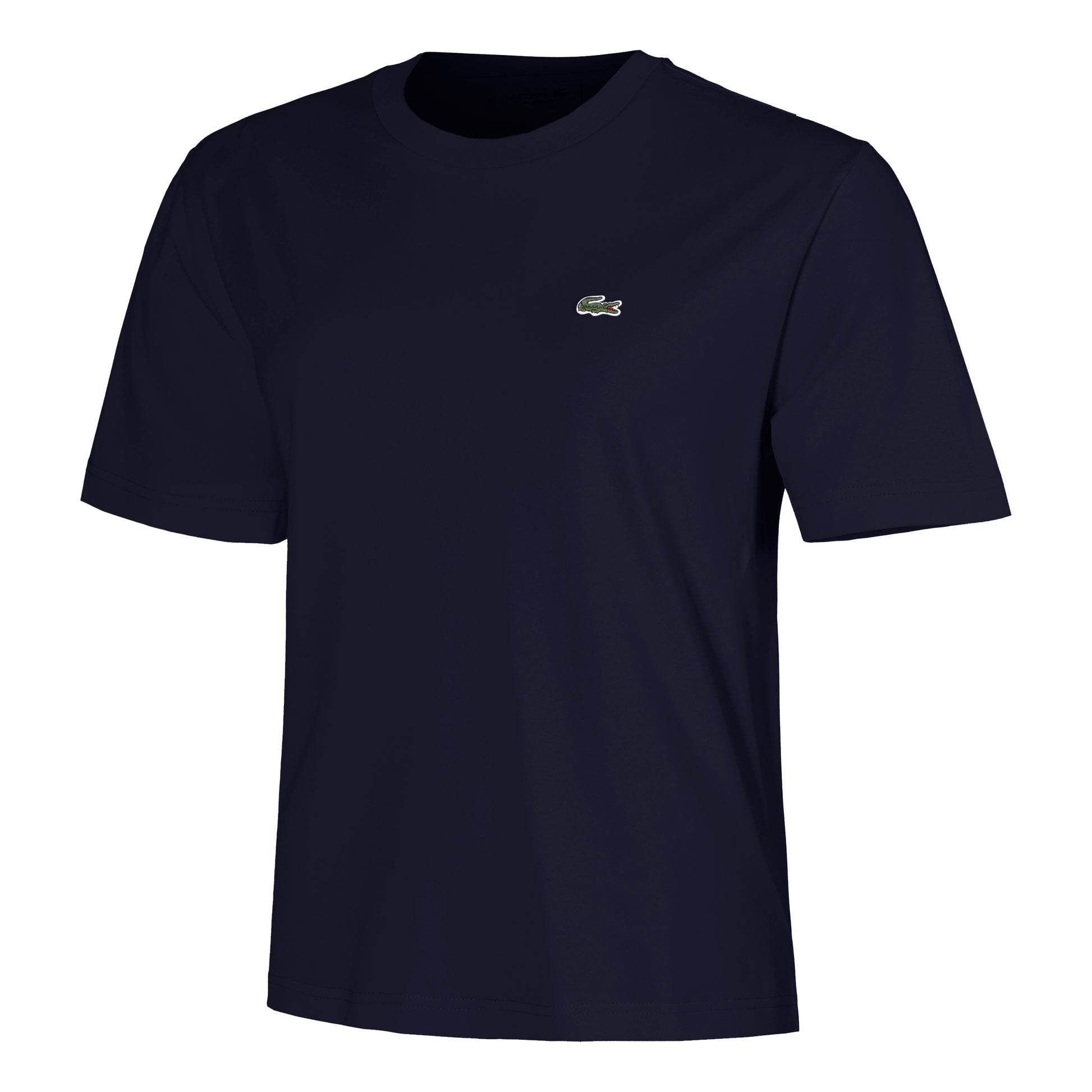 Lacoste Relaxed Fit Plain Soft T-shirt Damer-Mörkblå