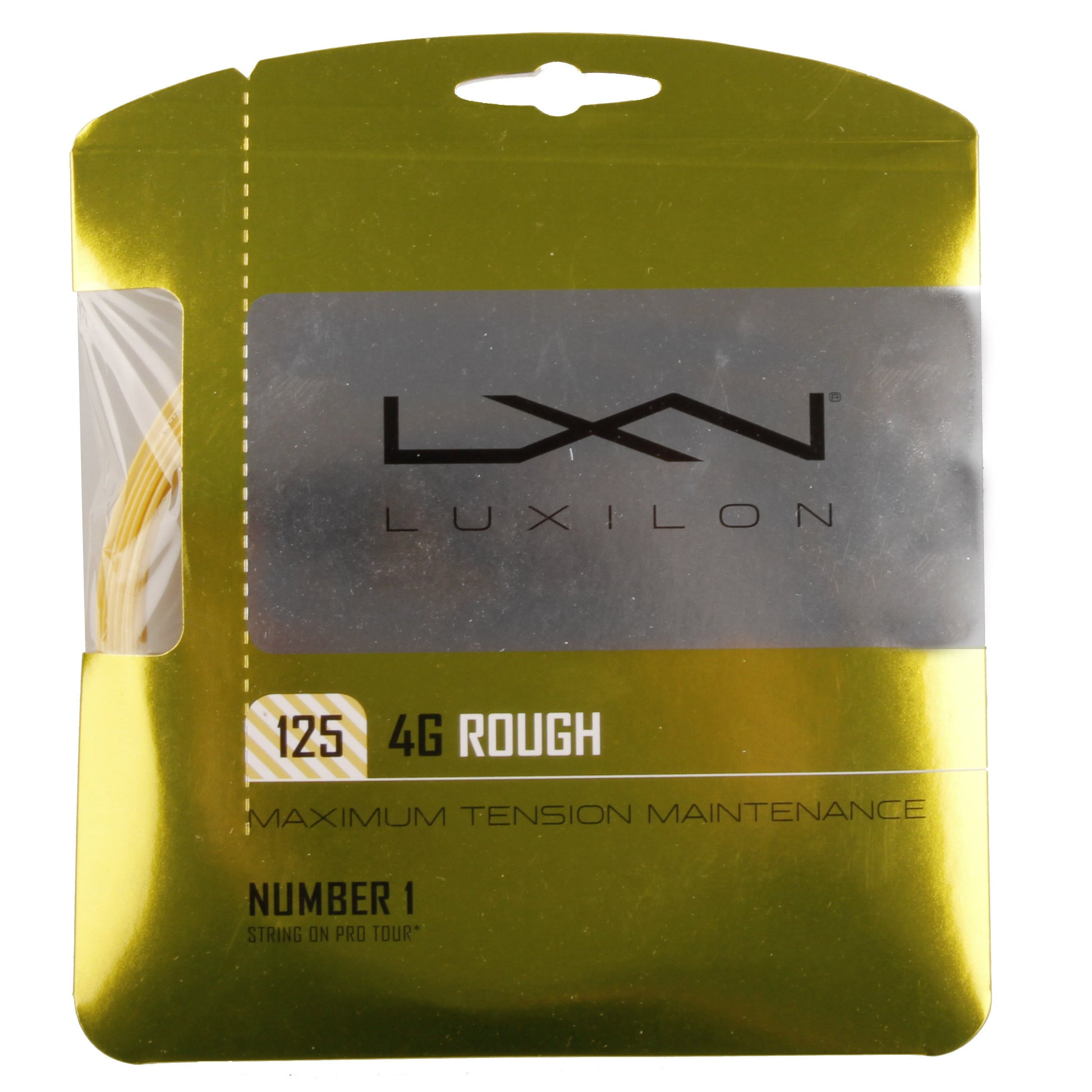 Luxilon 4G Rough Strängset 12,2m-Guld
