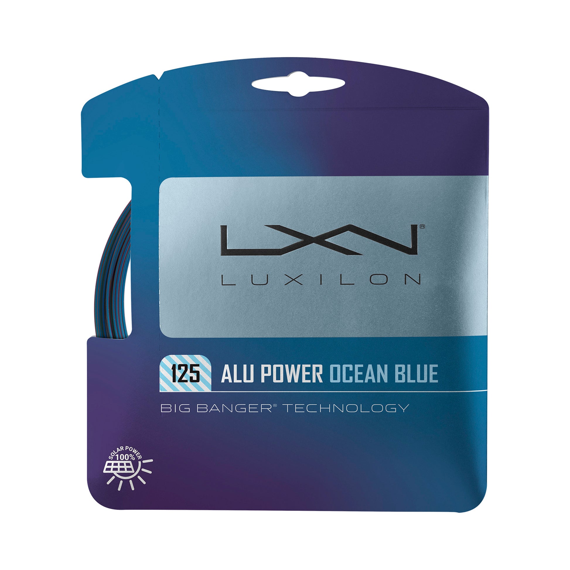 Luxilon Alu Power Ocean Blue Strängset 12,2m-Blå