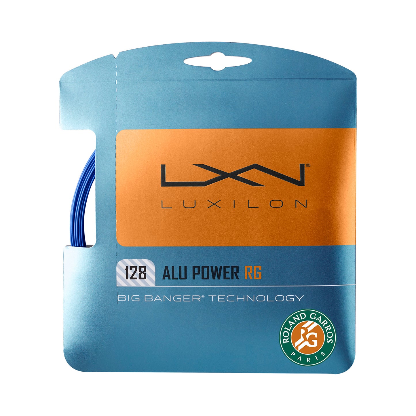 Luxilon Alu Power Roland Garros Strängset 12,2m-Blå