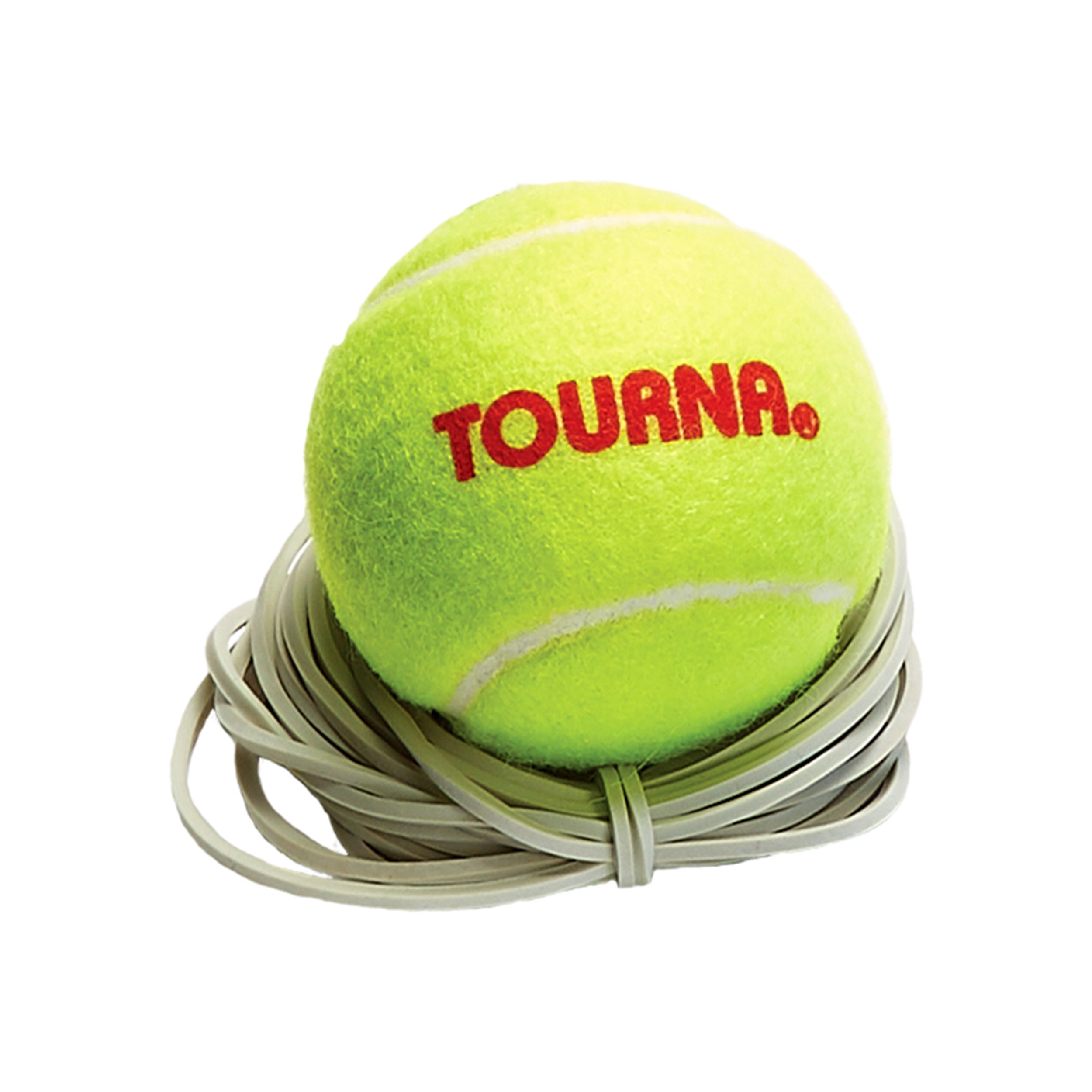 Tourna Ball & String (für Fill & Drill) Träningshjälp-Gul,Röd