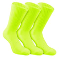 Tennisstrumpor 3-pack Unisex - neongul,