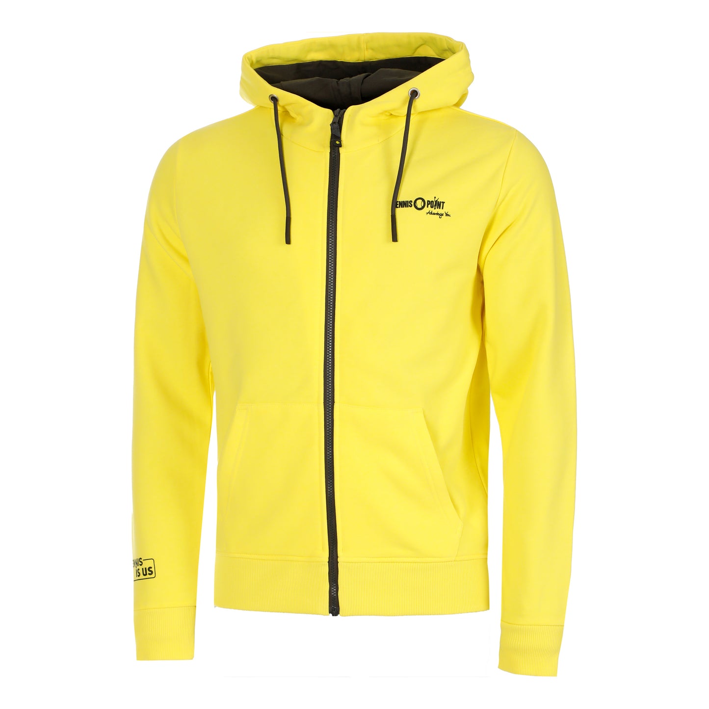 Tennis-Point Team Yellow Sweat-jacka Herrar-Gul,Svart