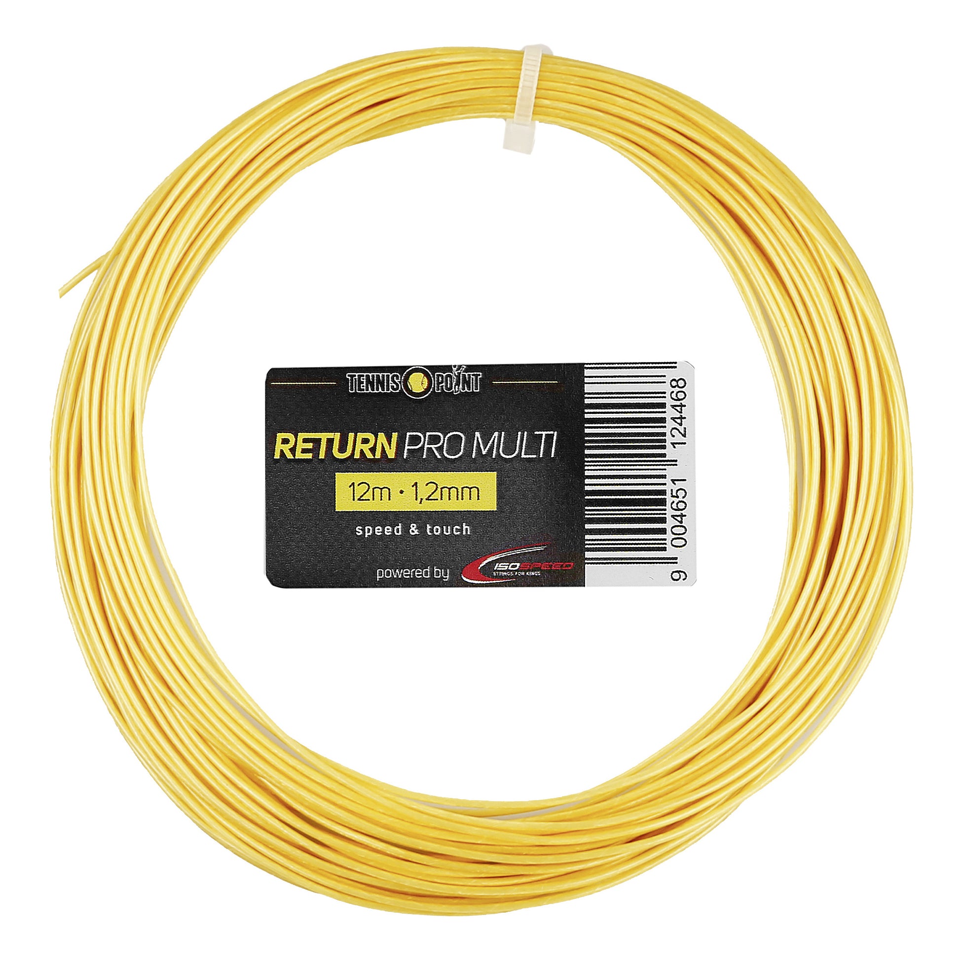 Tennis-Point Return Pro Multi Strängset 12m - naturfärger