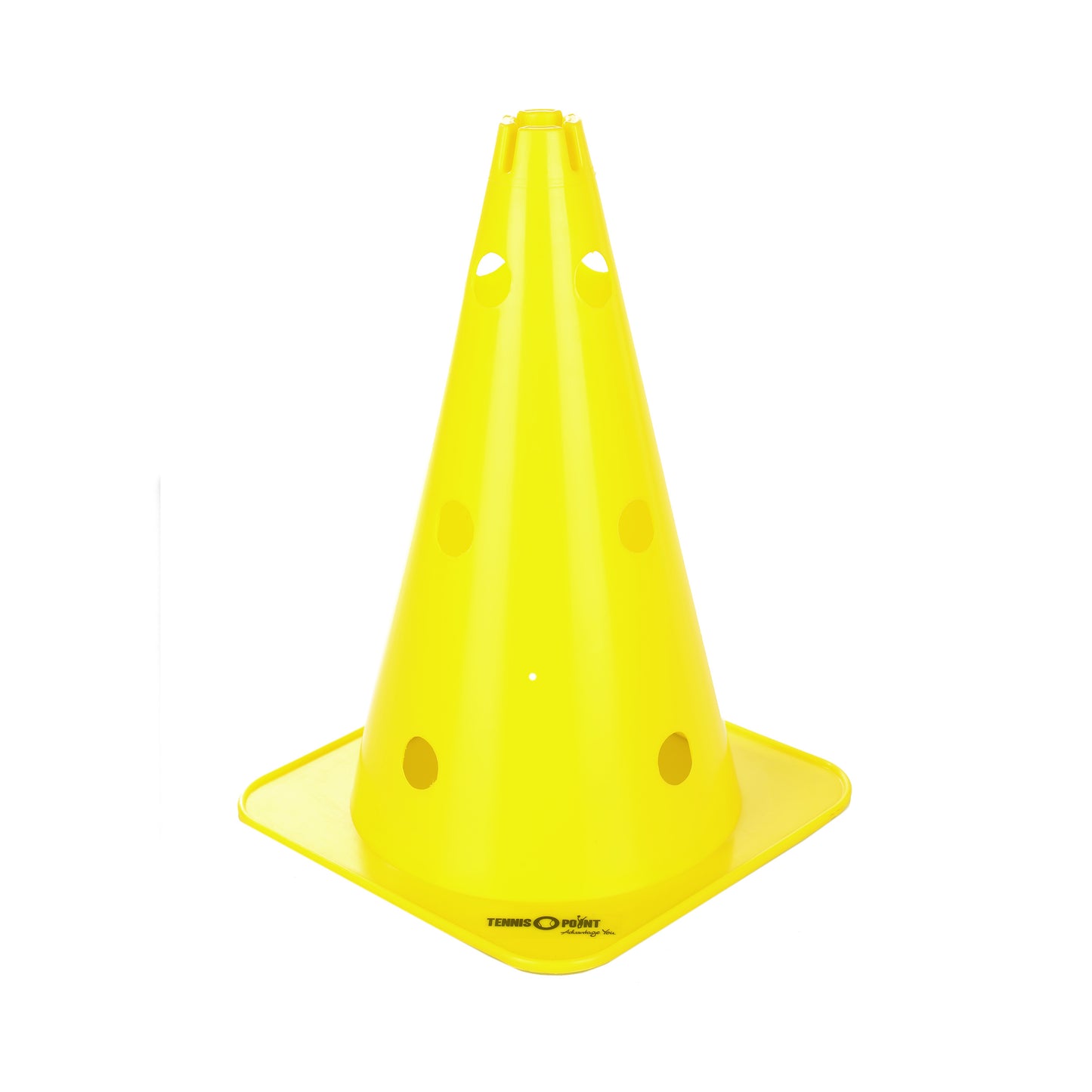 Tennis-Point Kegel 40cm Markeringskoner-Gul,Svart