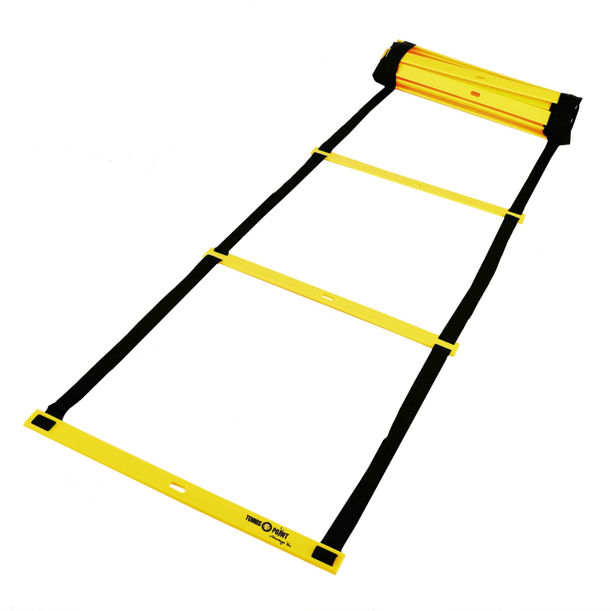 Tennis-Point Laufleiter 8m Koordinationsstege-Gul,Svart